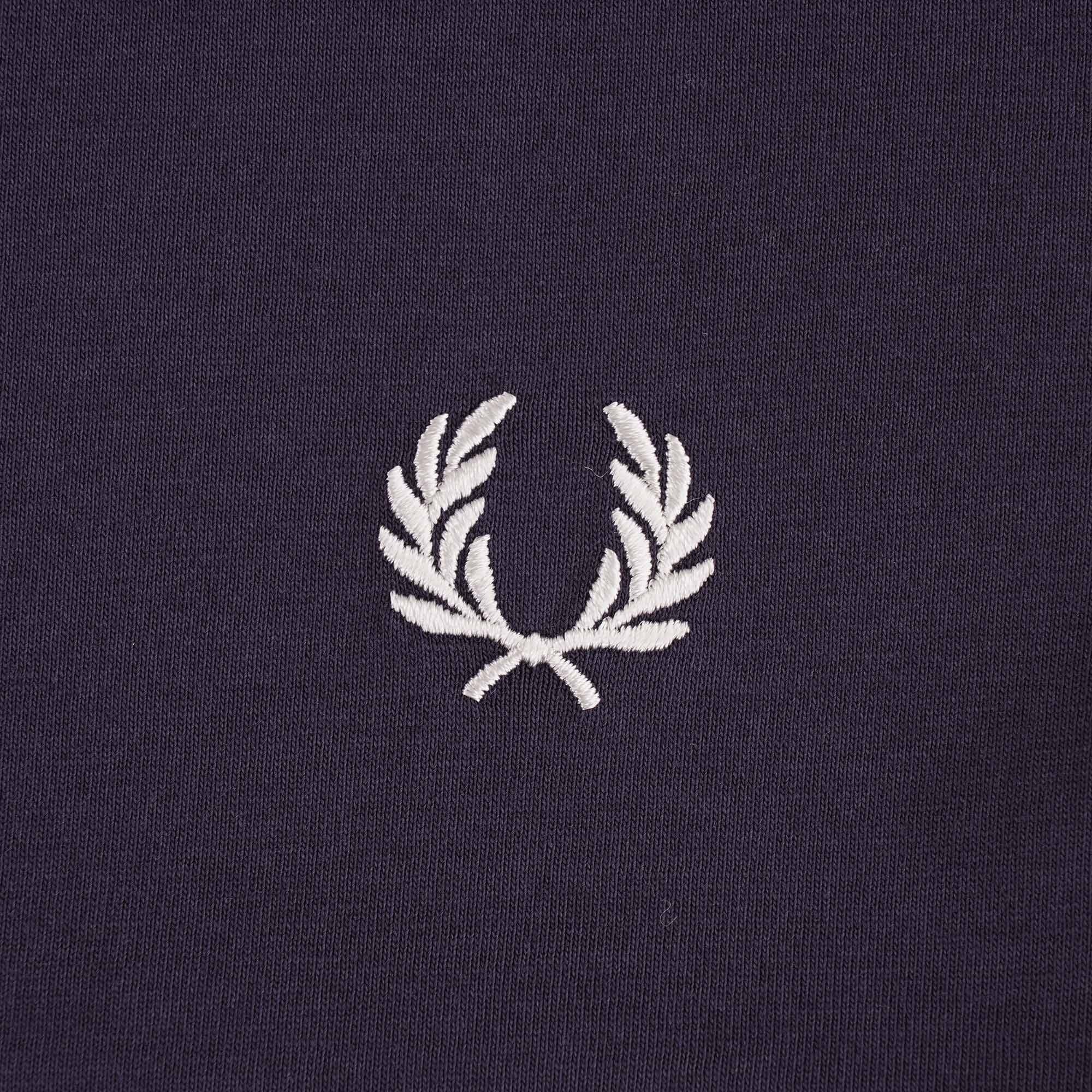 Fred Perry Taped Ringer T-Shirt - Graphite
