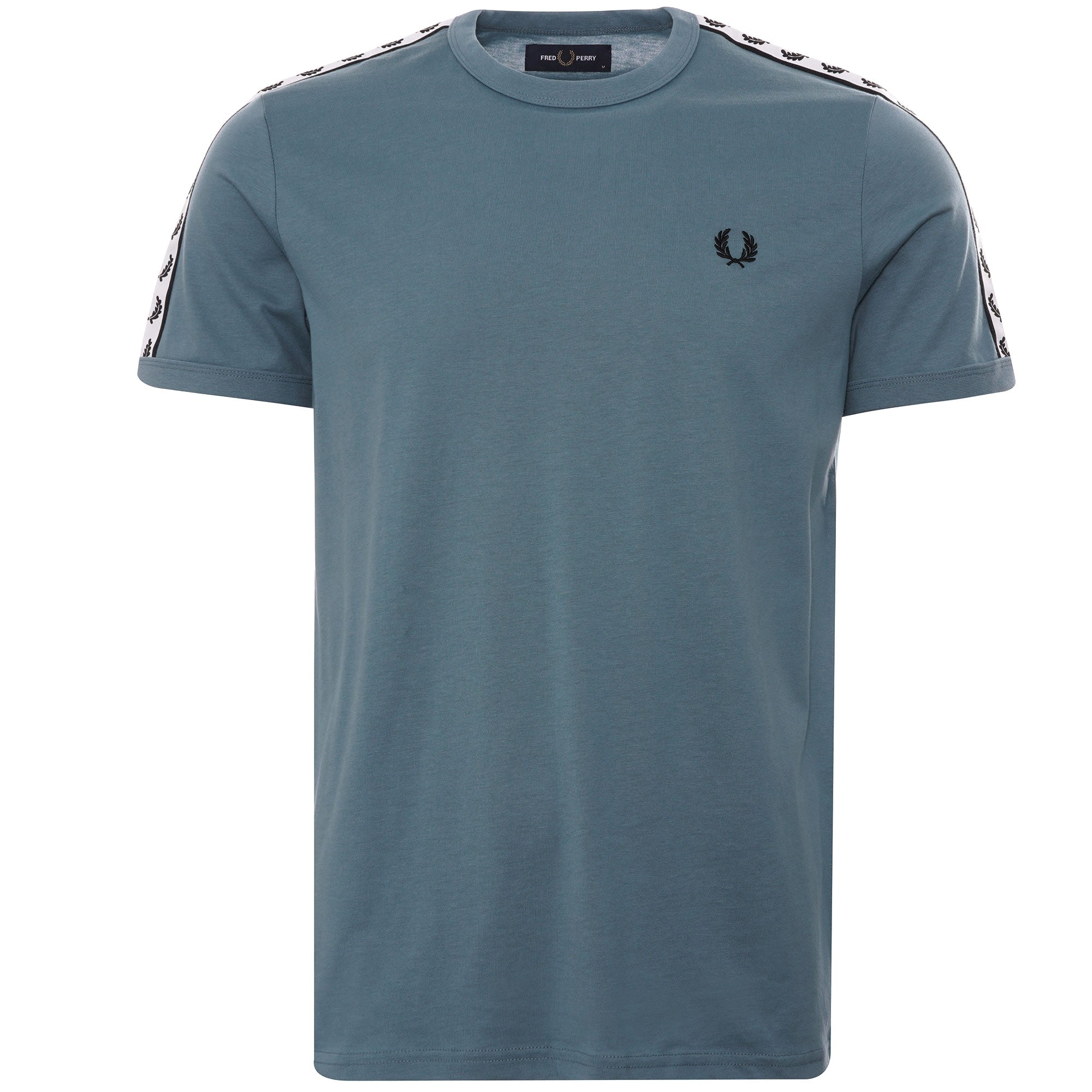 Fred Perry Taped Ringer T-Shirt - Ash Blue