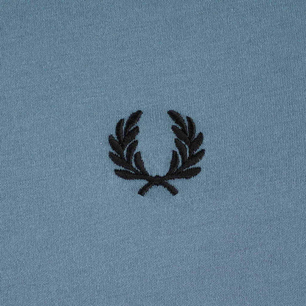 Fred Perry Taped Ringer T-Shirt - Ash Blue