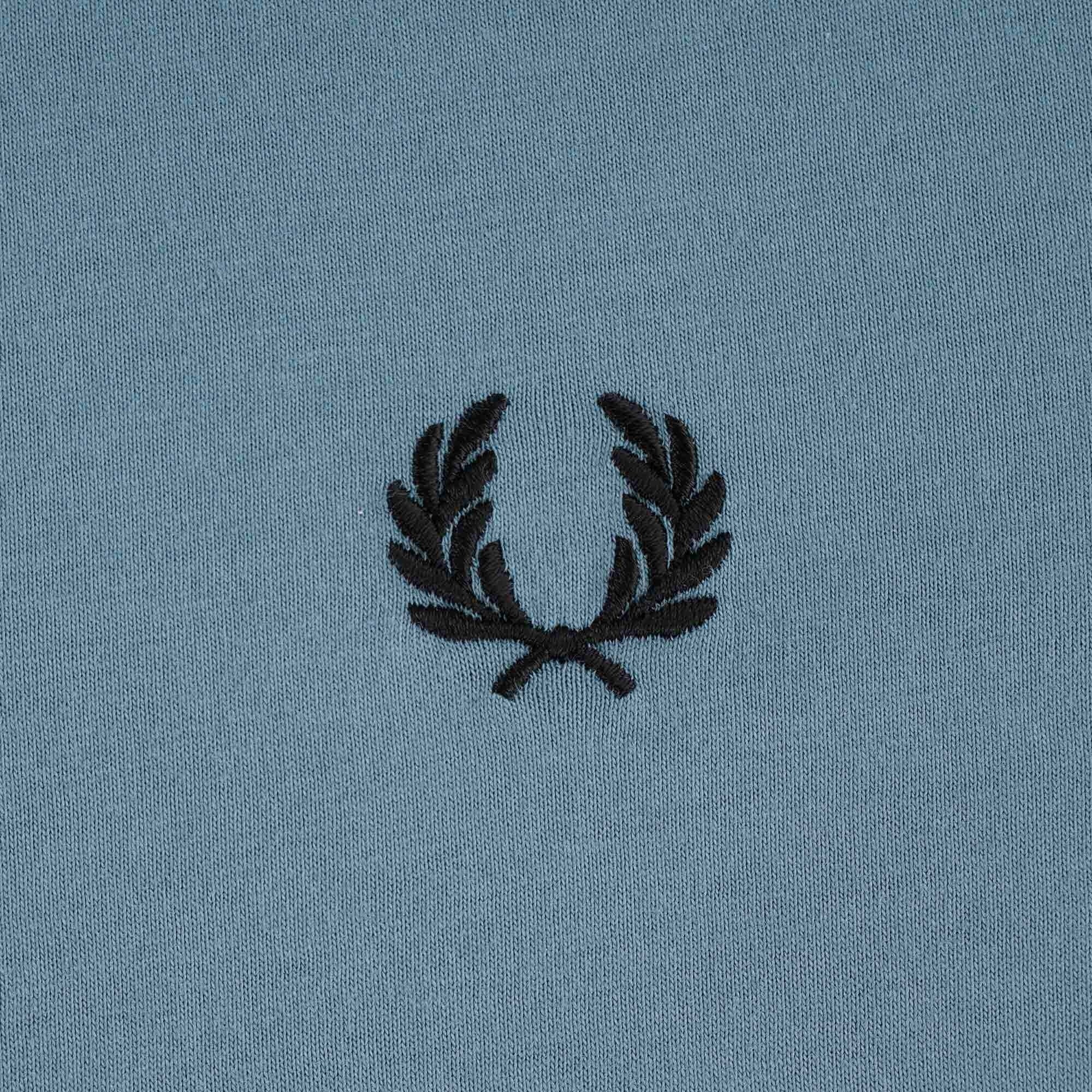 Fred Perry Taped Ringer T-Shirt - Ash Blue