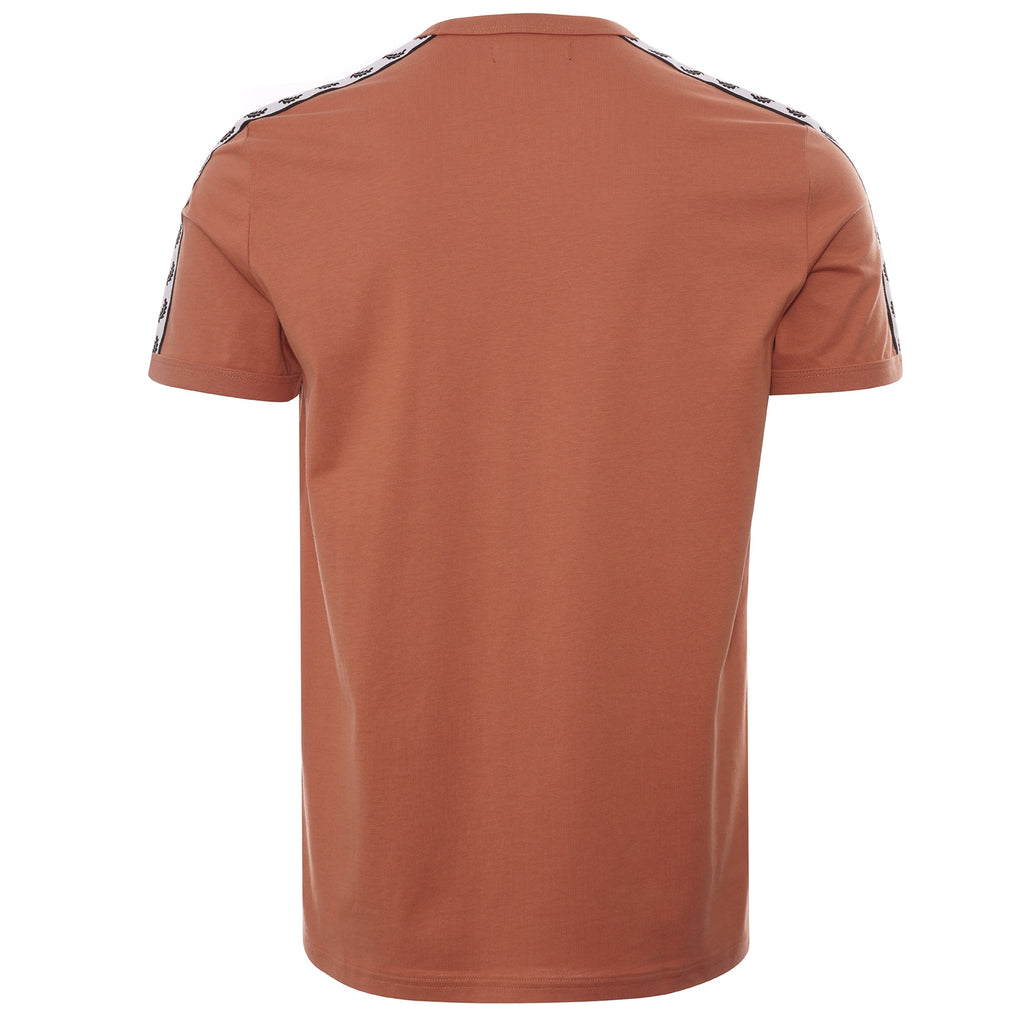 Fred Perry Taped Ringer T-Shirt - Court Clay