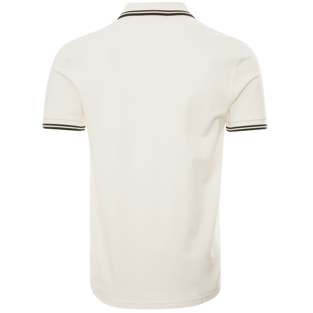 Fred Perry M3600 Twin Tipped Polo - Ecru