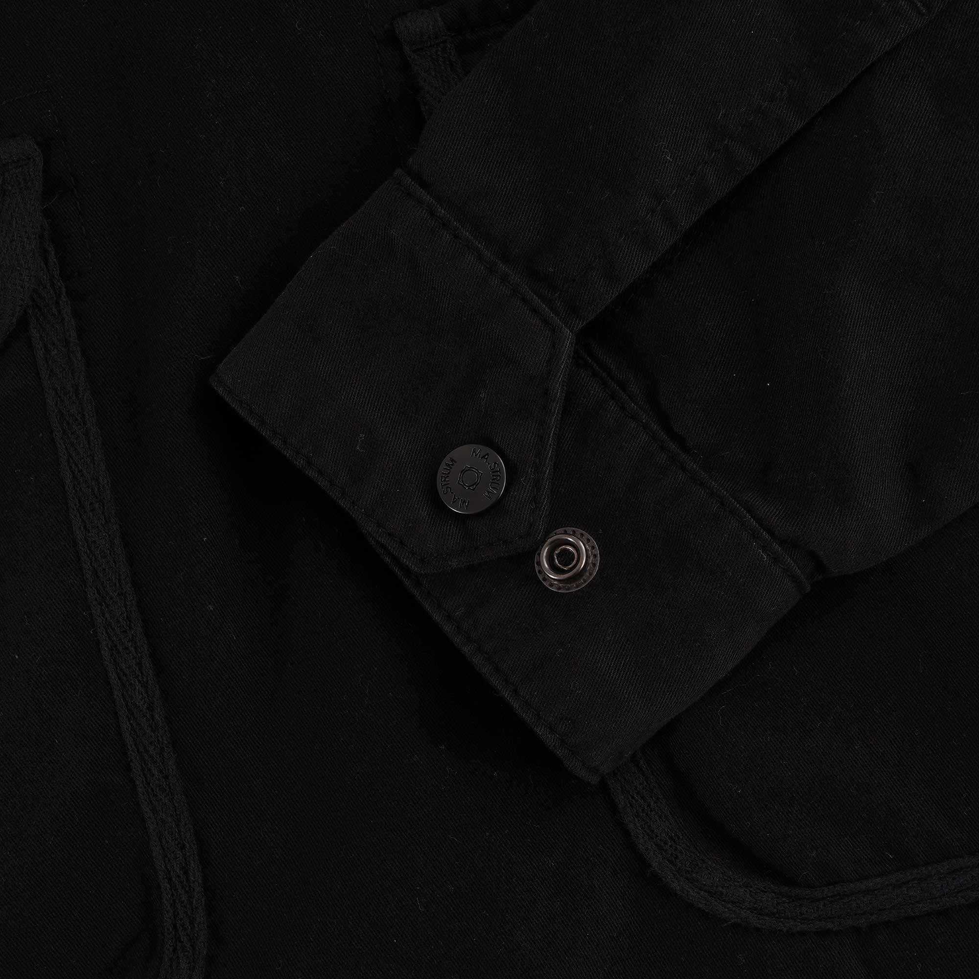 Ma Strum GD Overhead Smock Jacket - Black