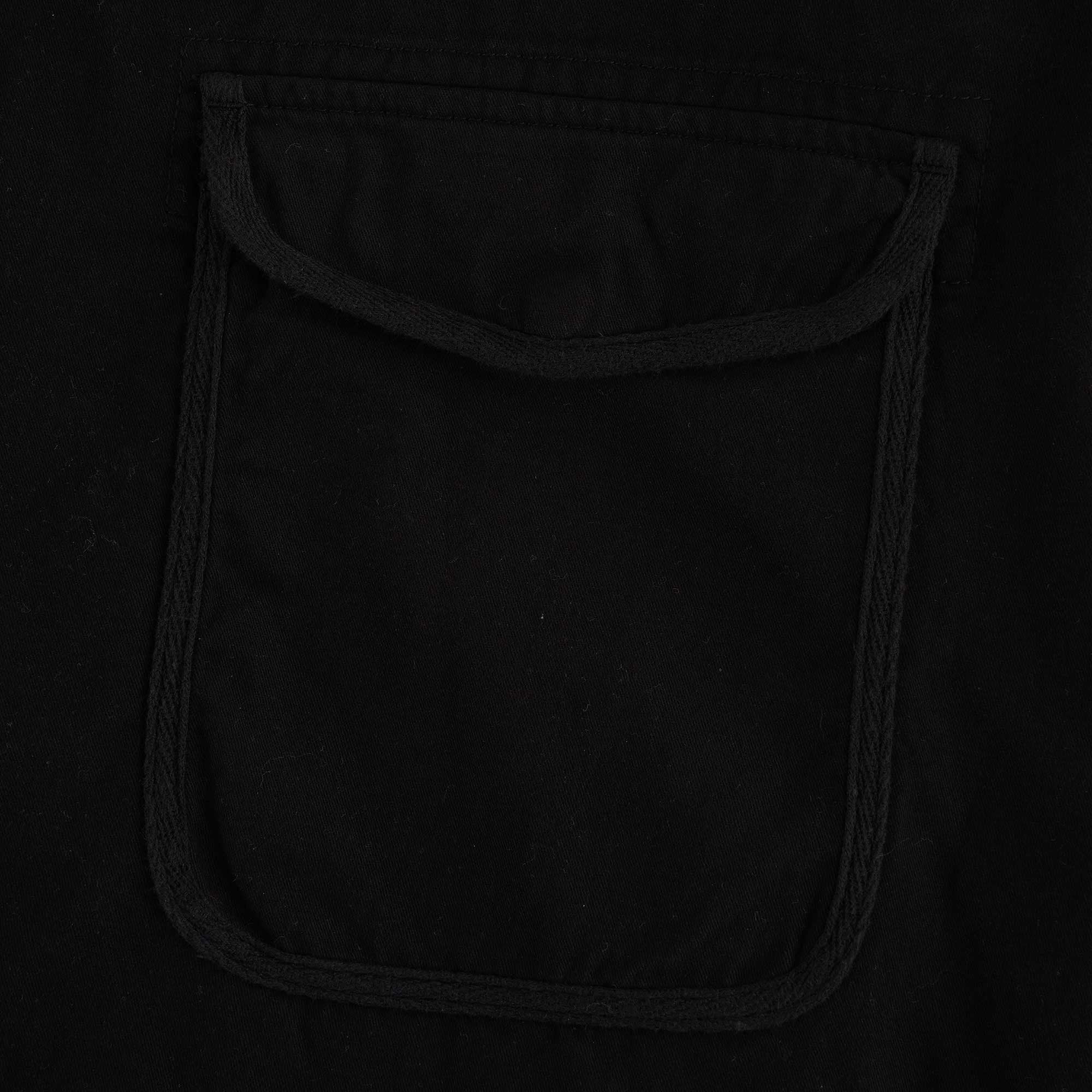 Ma Strum GD Overhead Smock Jacket - Black