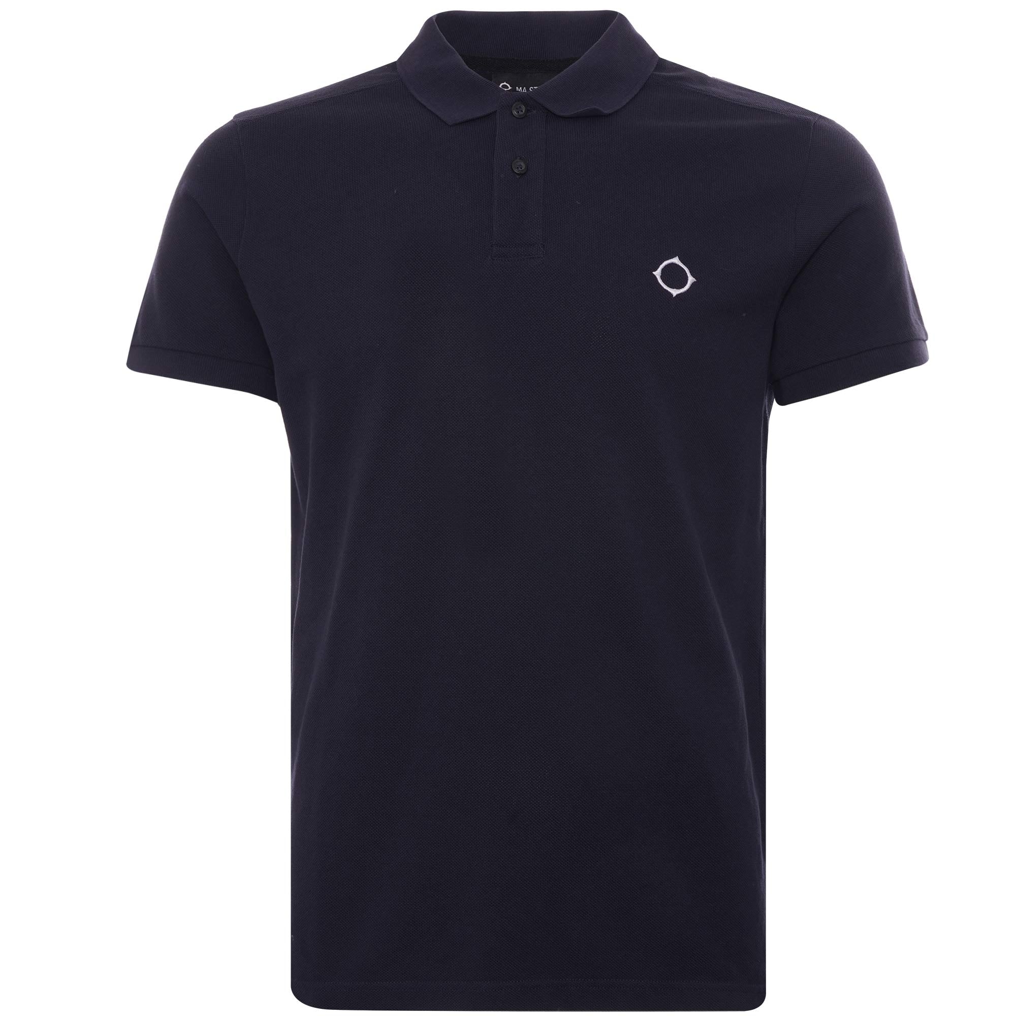 Pique Polo - Ink Navy