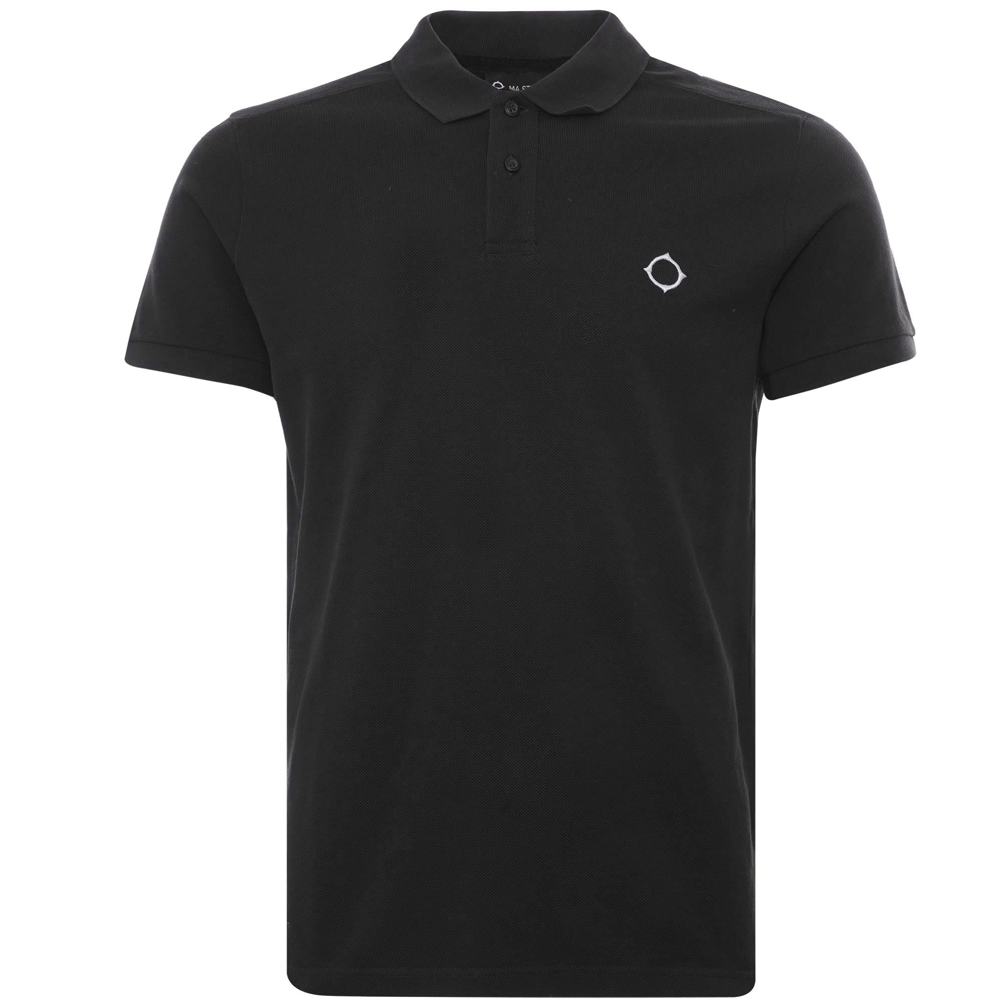 Pique Polo - Jet Black