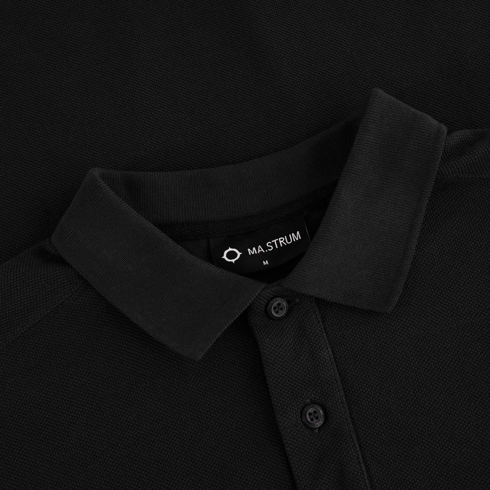 Pique Polo - Jet Black