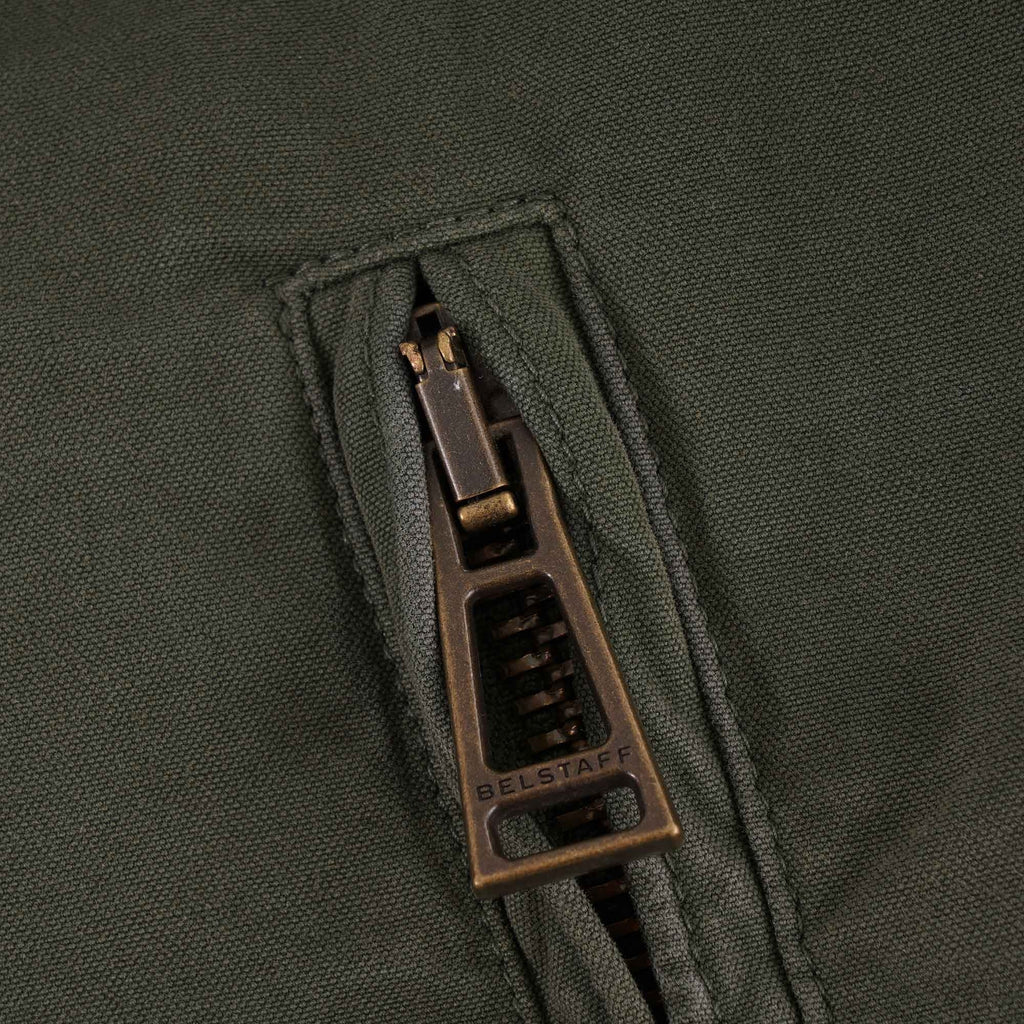 Belstaff Racemaster Cotton Jacket - Pewter Green