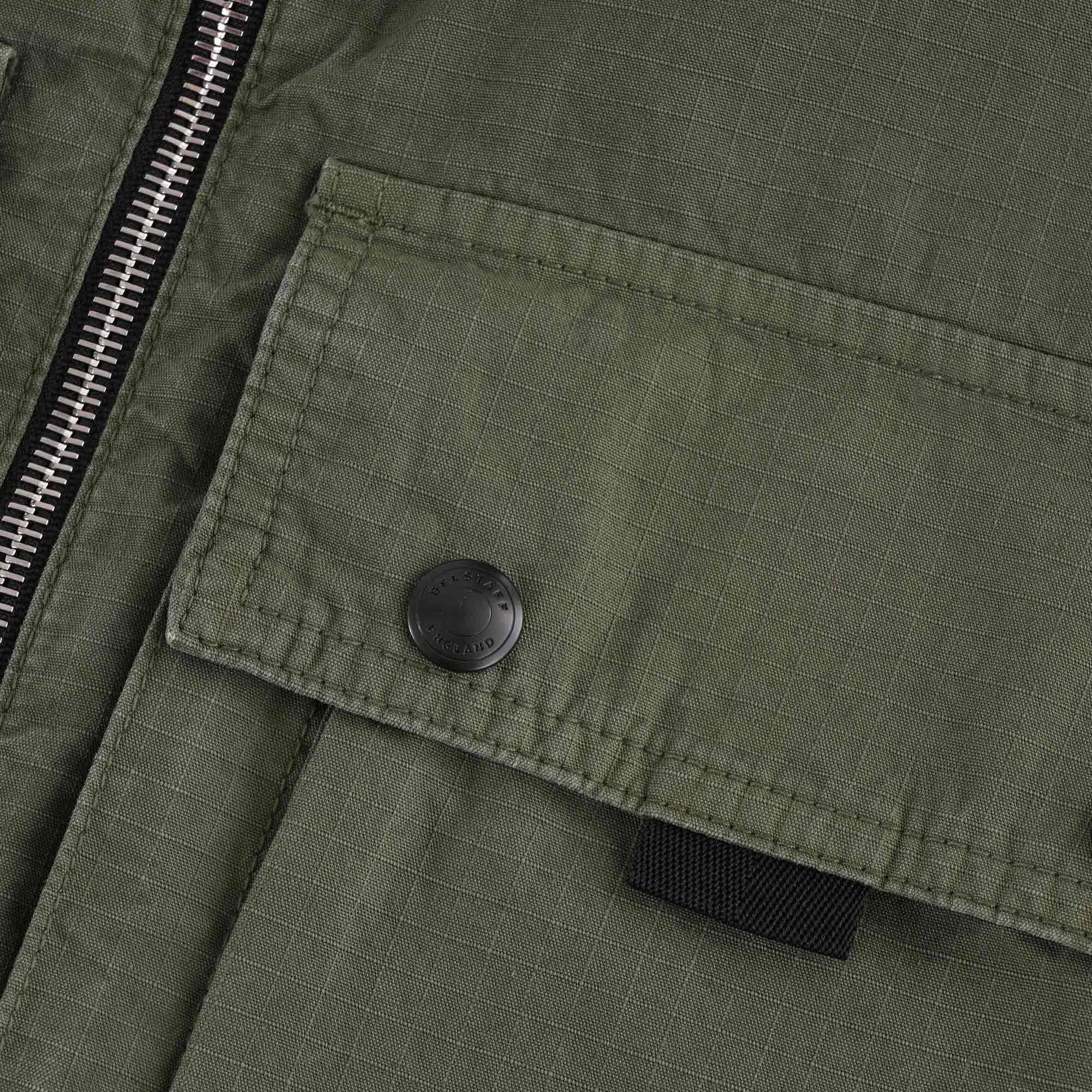 Belstaff Tactical Overshirt - Pewter Green