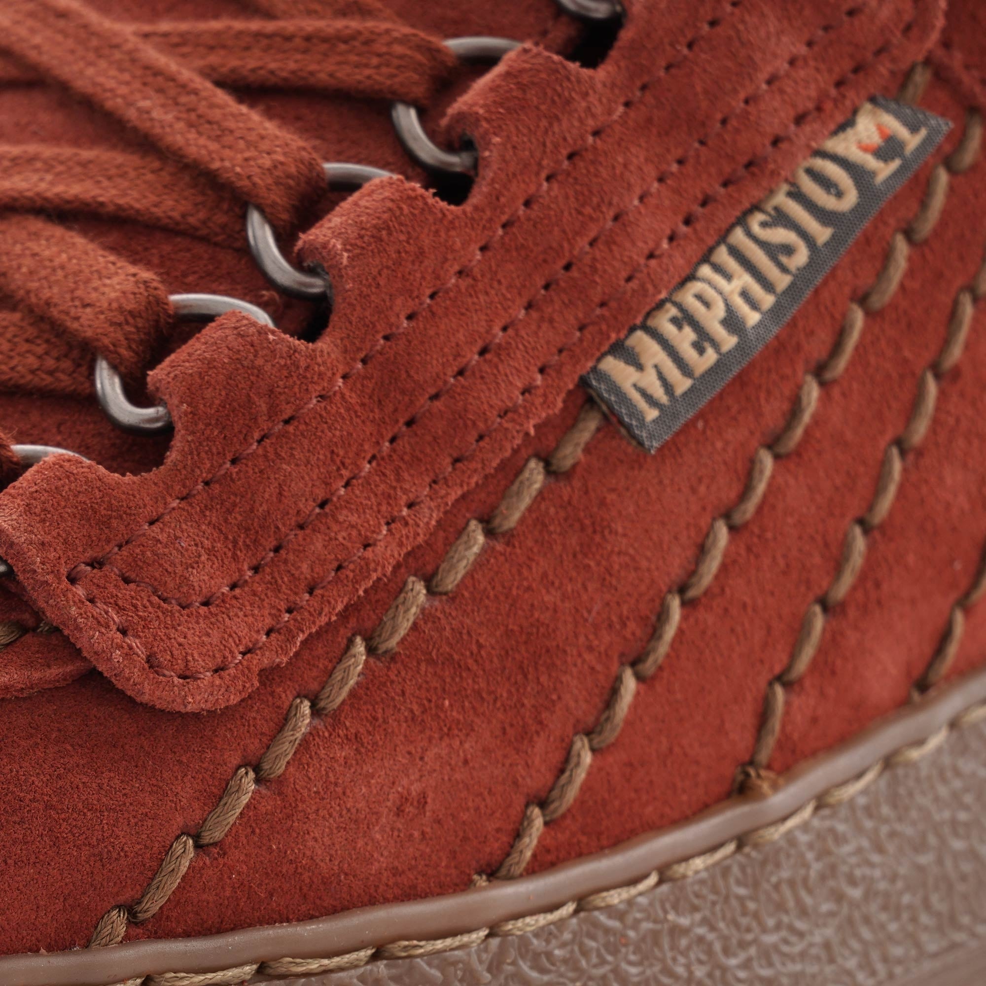 Mephisto Rainbow Velours - Rust