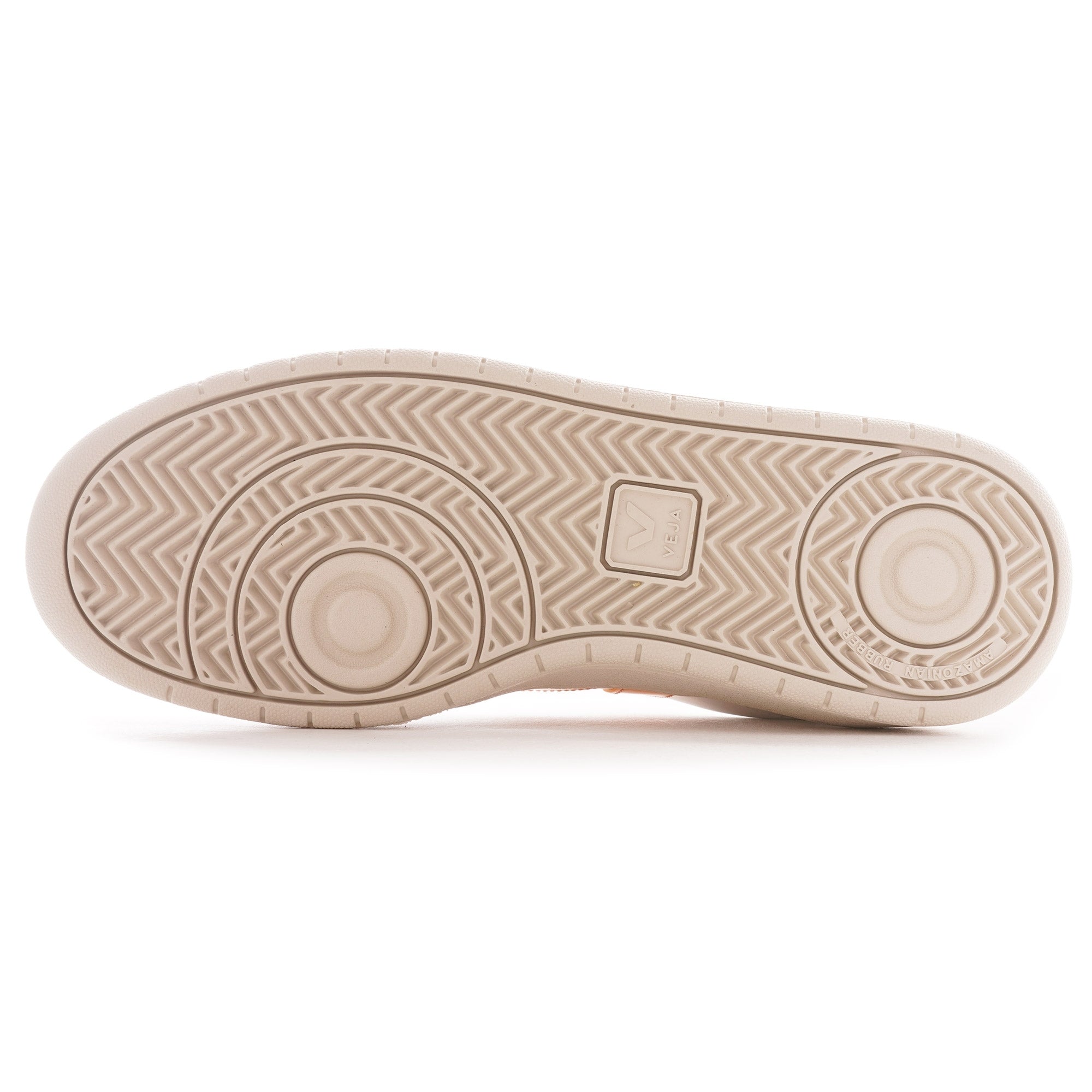 Veja V-12 Leather - Extra White/Ouro