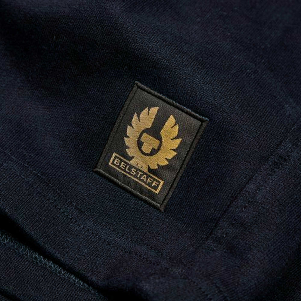 Belstaff Cotton Fleece Sweatshorts - Dark Ink