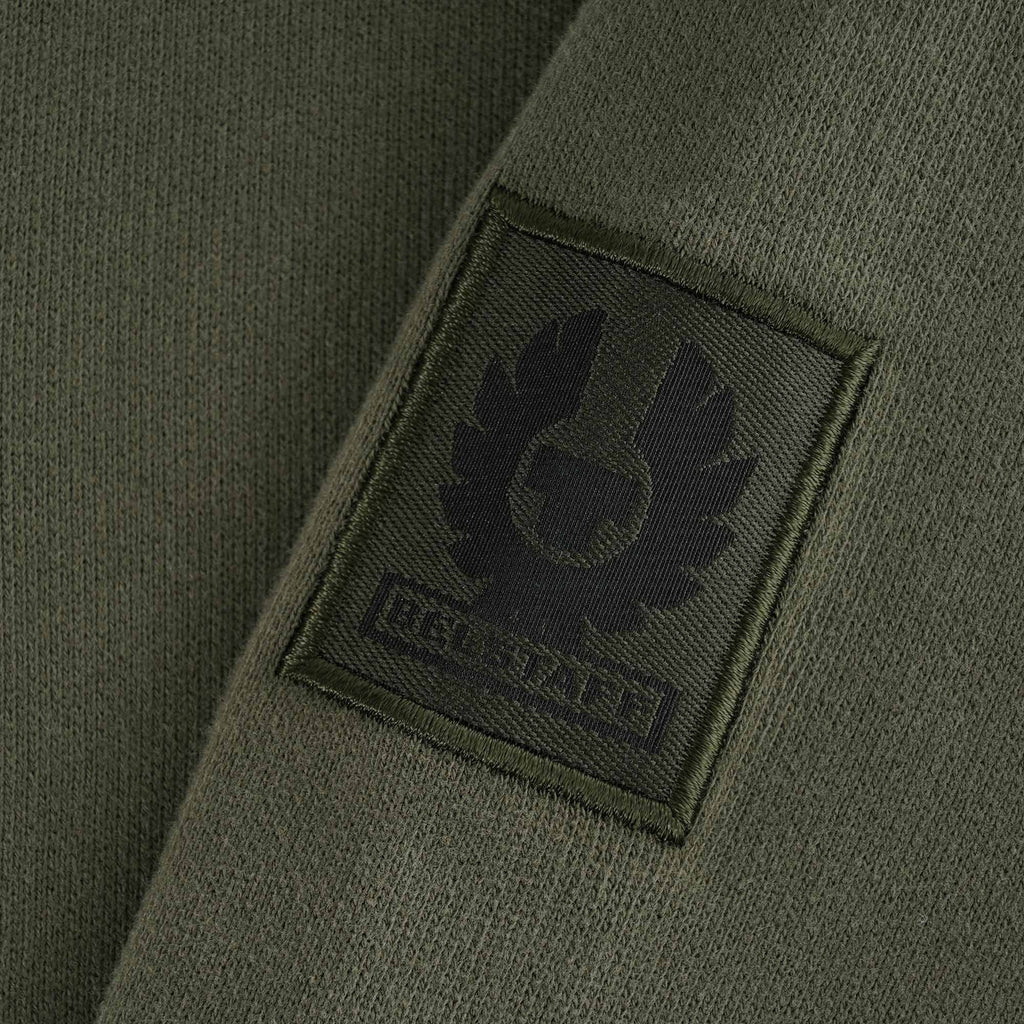 Jaxon Quarter Zip Sweatshirt - Pewter Green