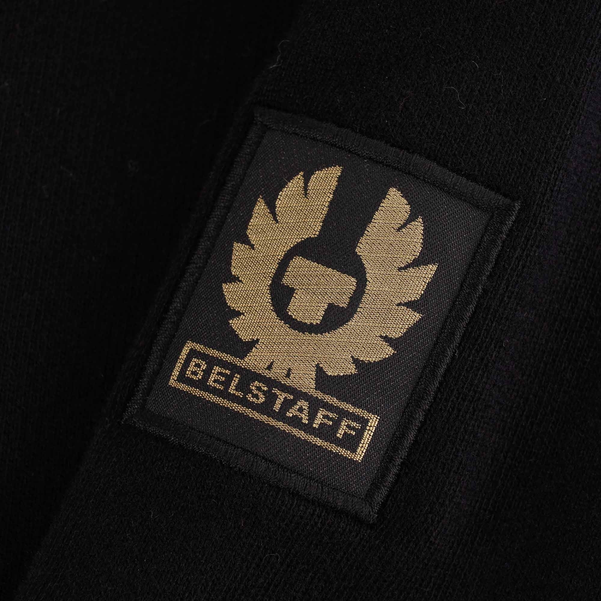 Belstaff Jaxon Quarter Zip Sweatshirt - Black