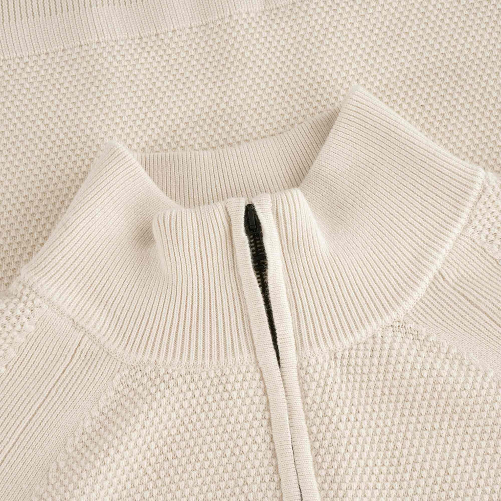 Belstaff Tide Quarter Zip Jumper - Magnolia