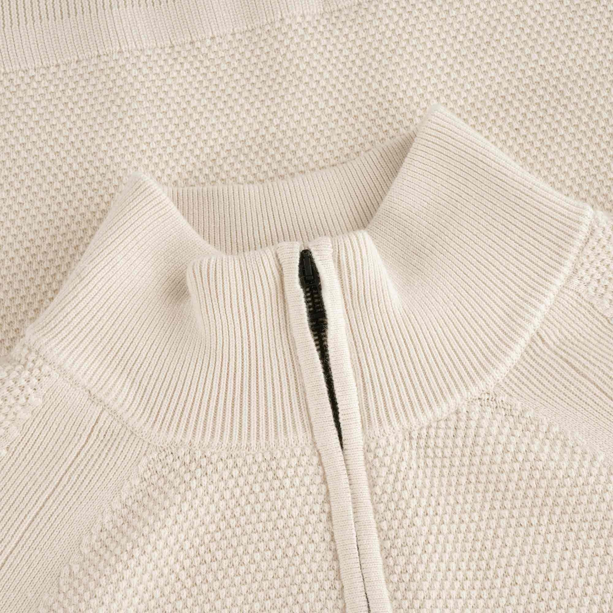 Belstaff Tide Quarter Zip Jumper - Magnolia