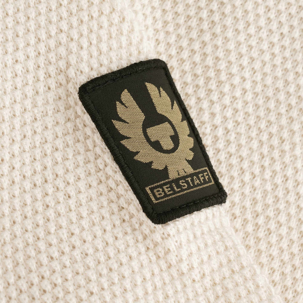 Belstaff Tide Quarter Zip Jumper - Magnolia