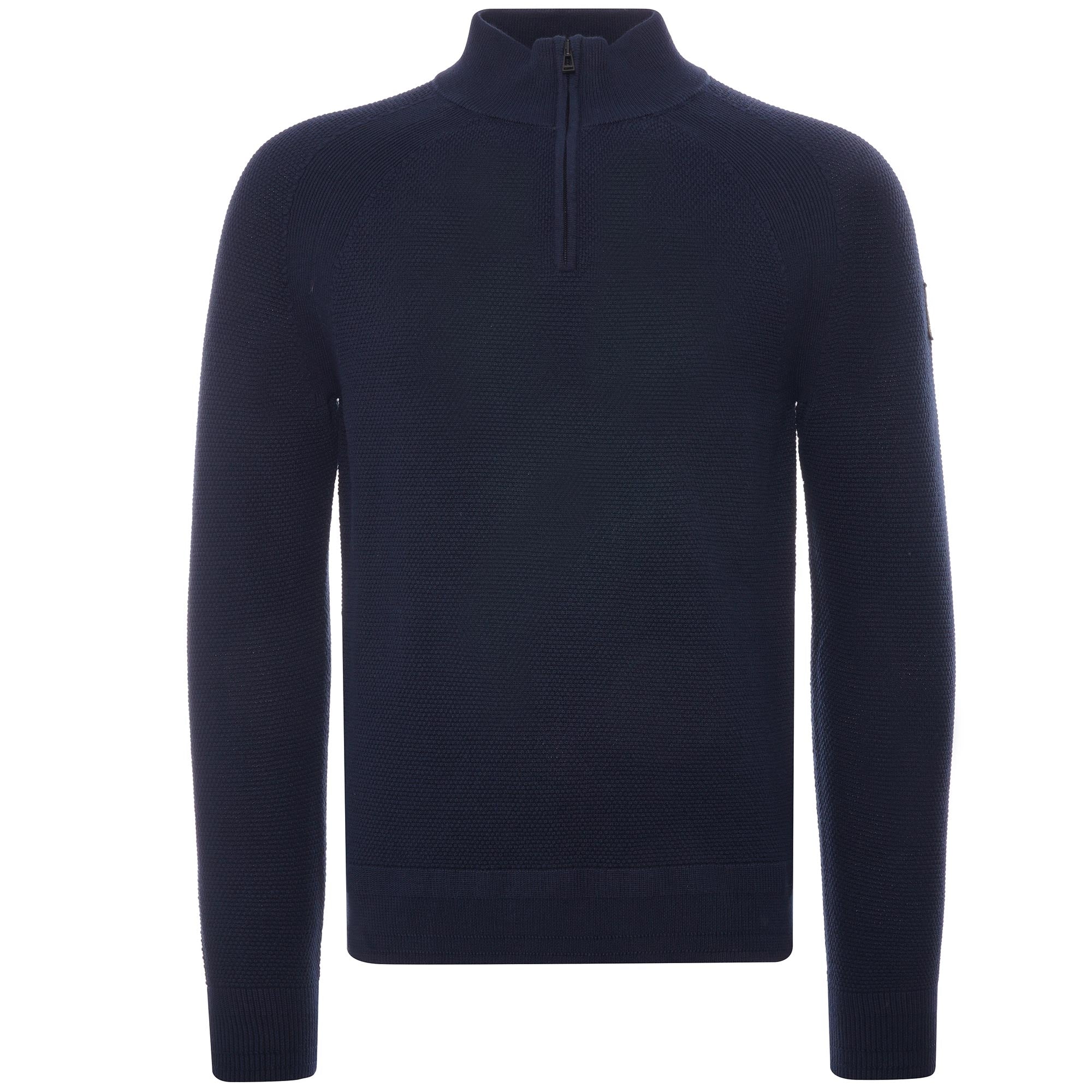 Belstaff Tide Quarter Zip Jumper - Dark Ink