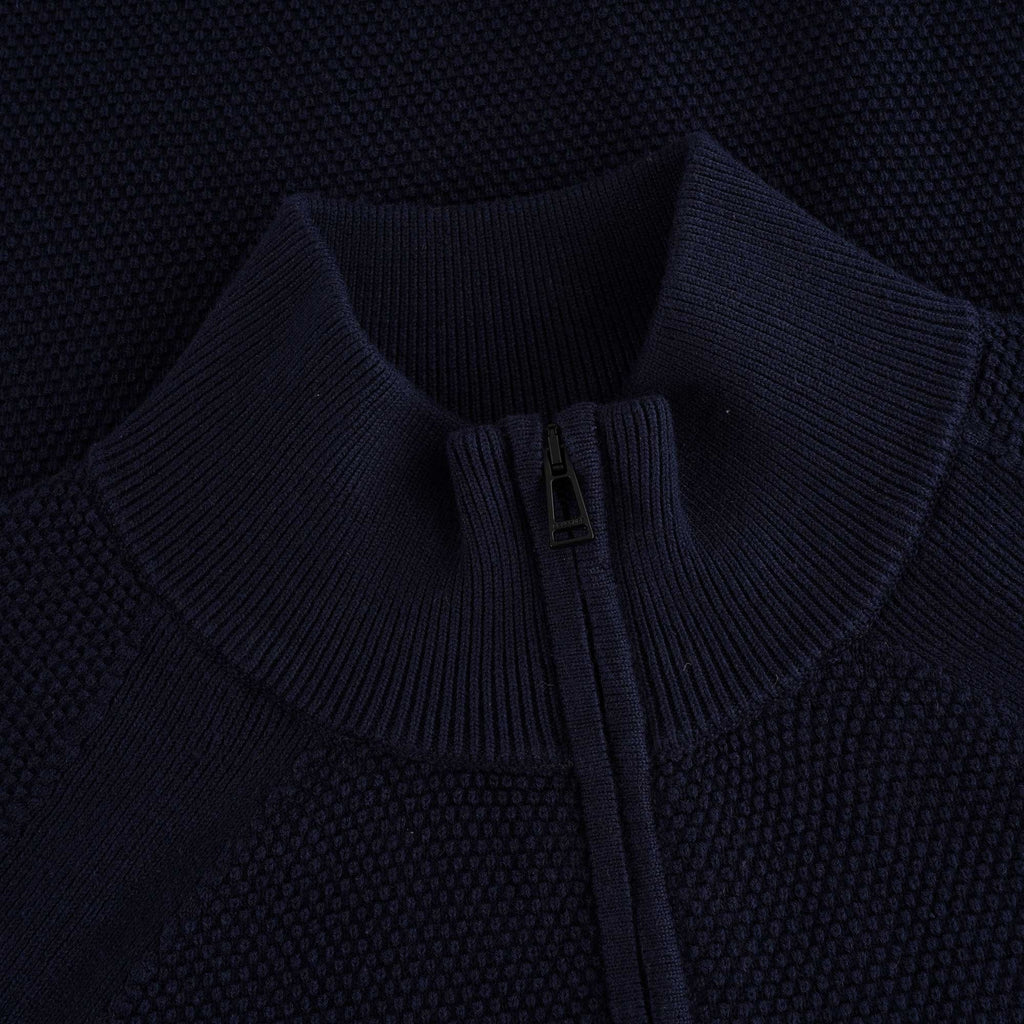 Belstaff Tide Quarter Zip Jumper - Dark Ink
