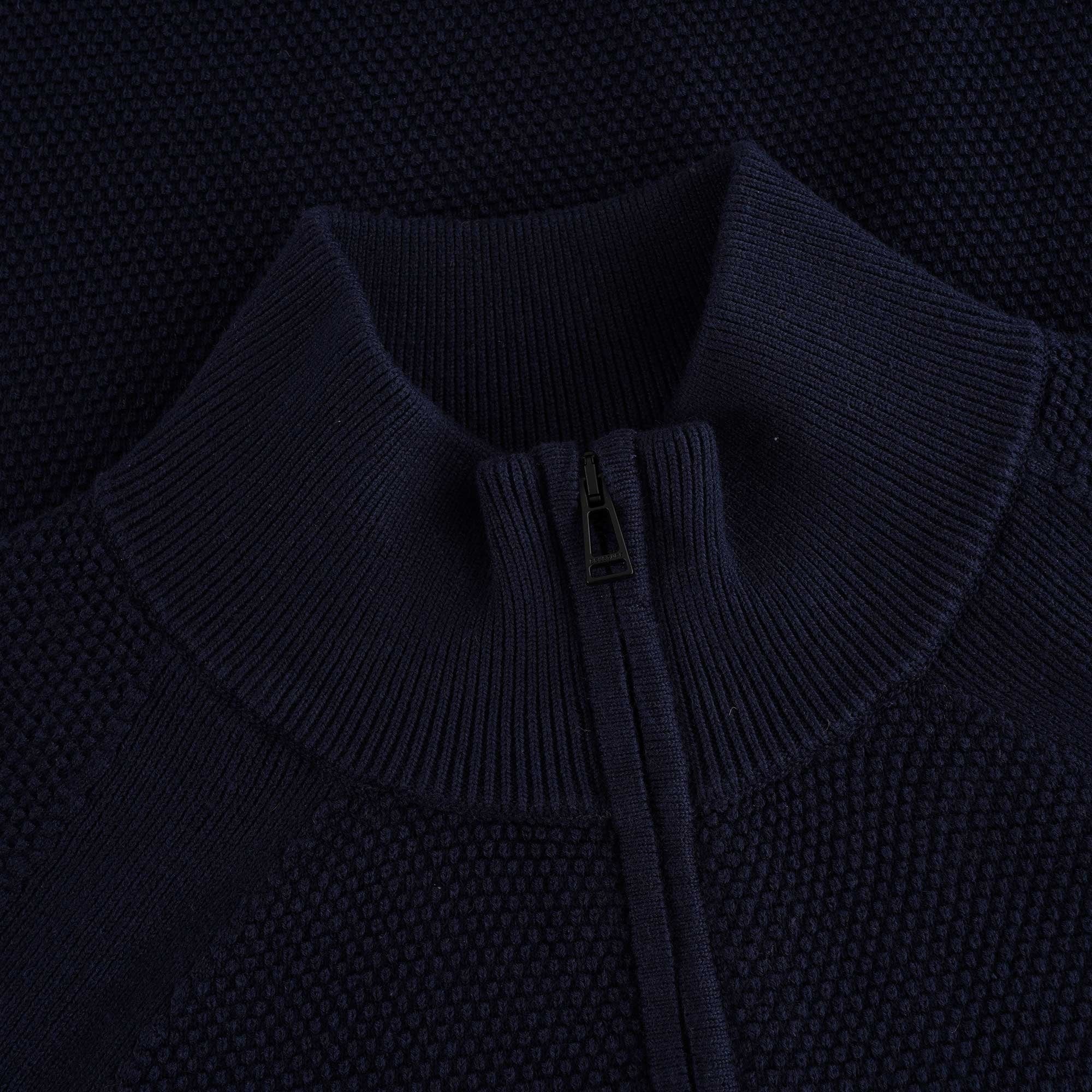 Belstaff Tide Quarter Zip Jumper - Dark Ink