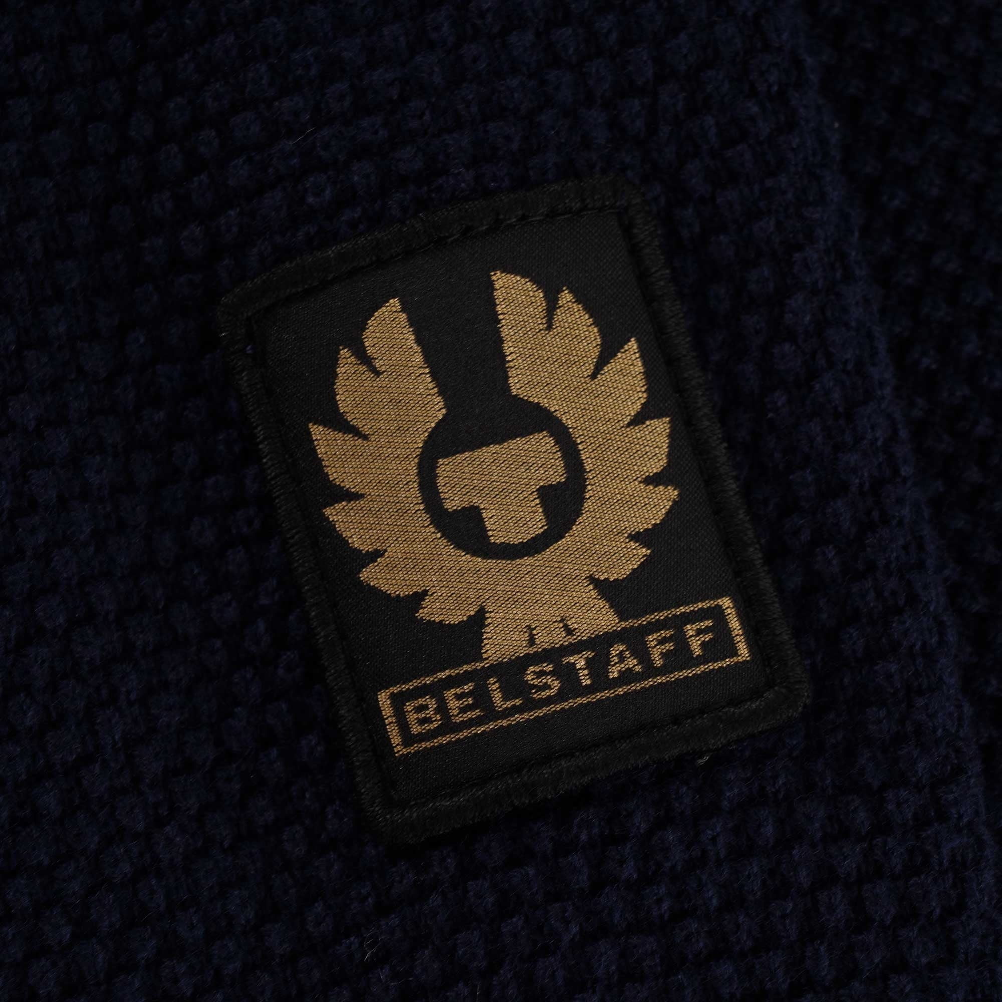 Belstaff Tide Quarter Zip Jumper - Dark Ink