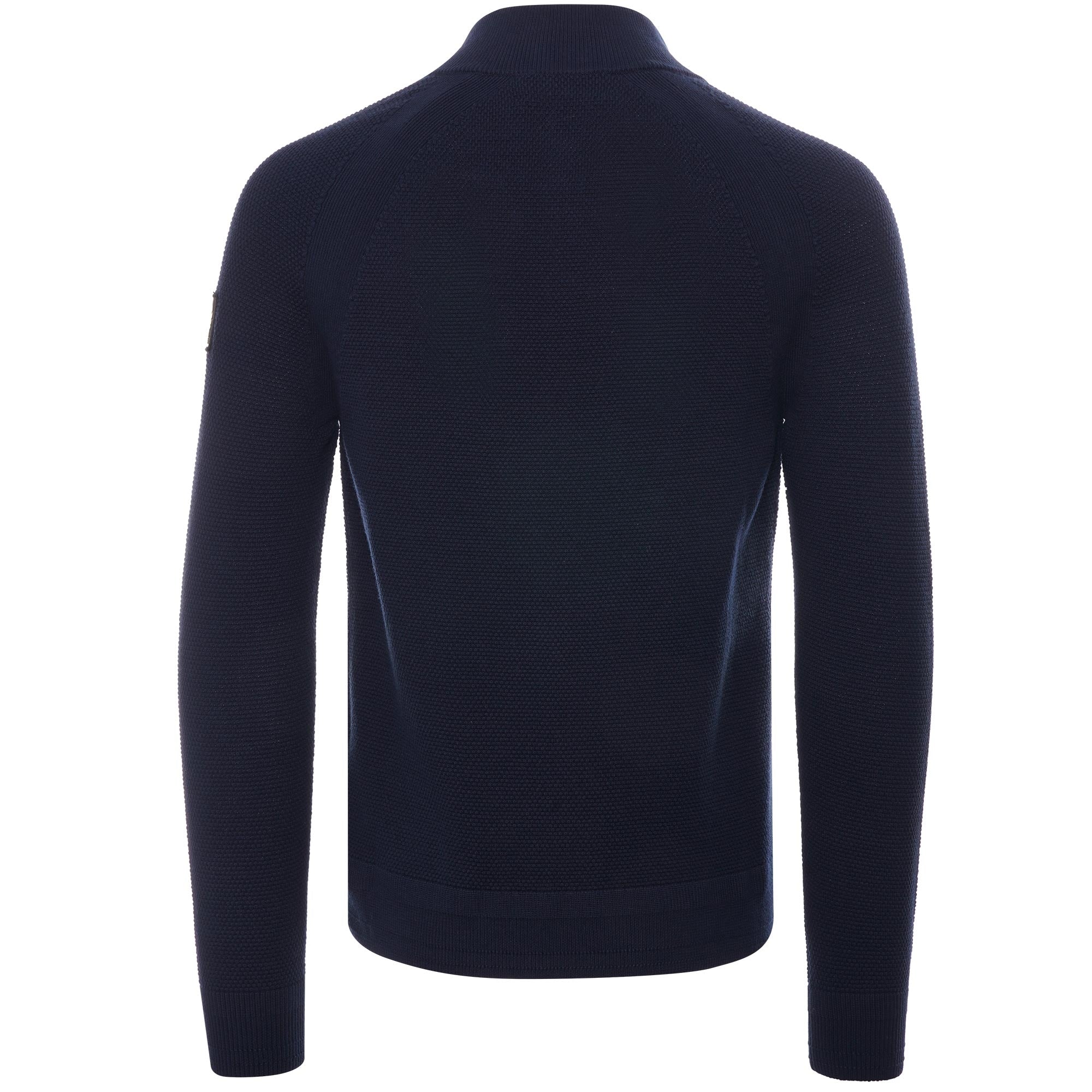 Belstaff Tide Quarter Zip Jumper - Dark Ink