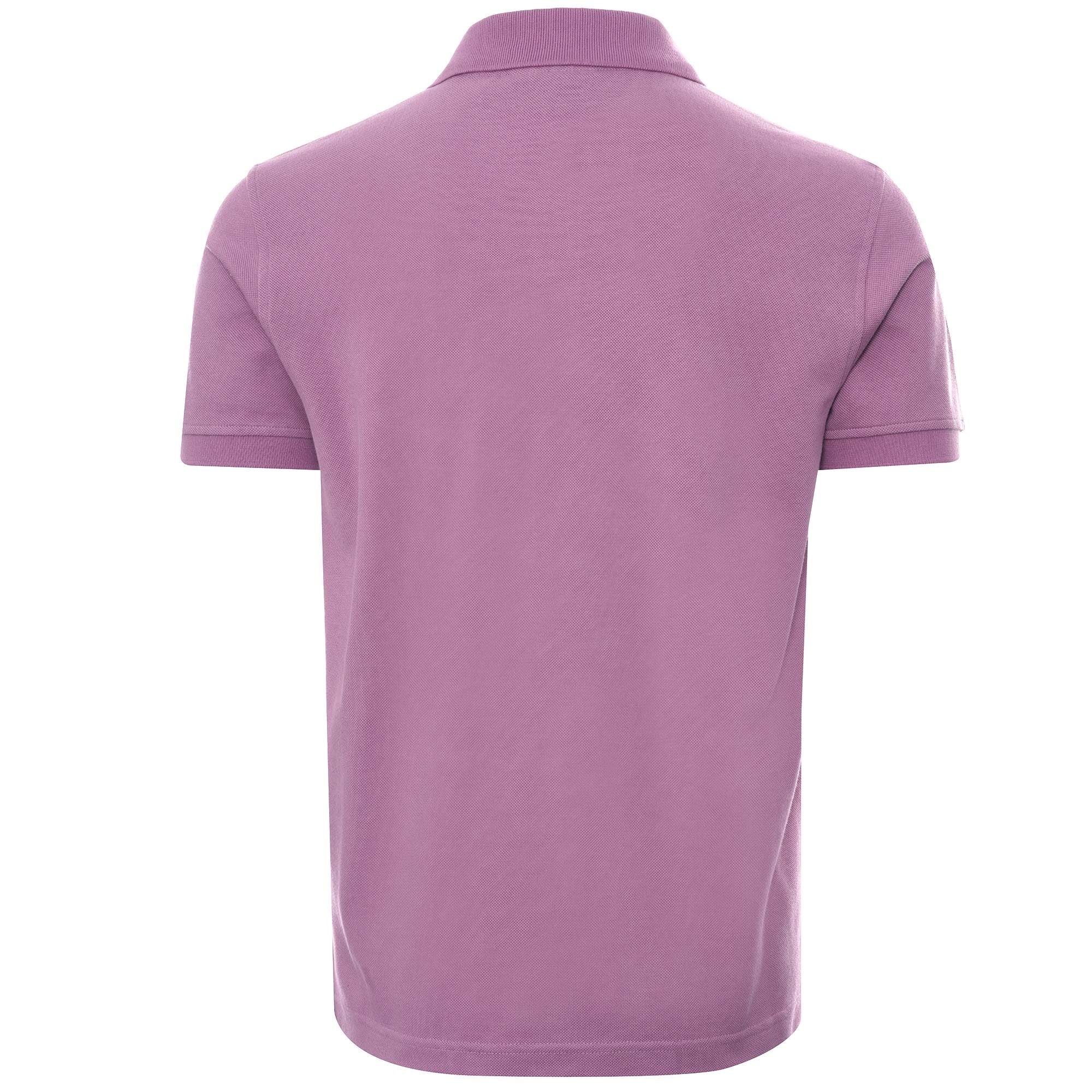 Belstaff Cotton Pique Patch Polo Shirt - Lavender