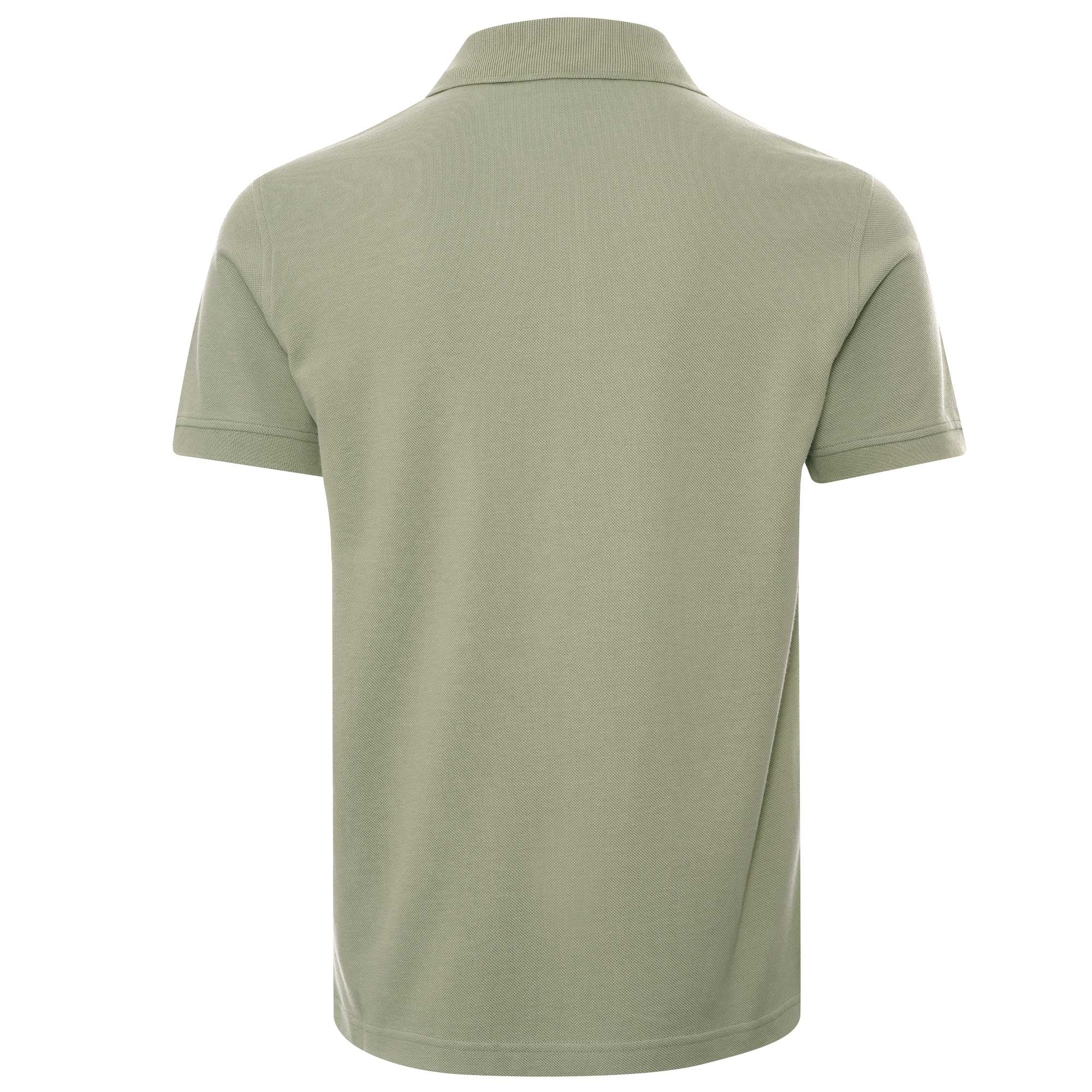Belstaff Cotton Pique Patch Polo Shirt - Laurel Green