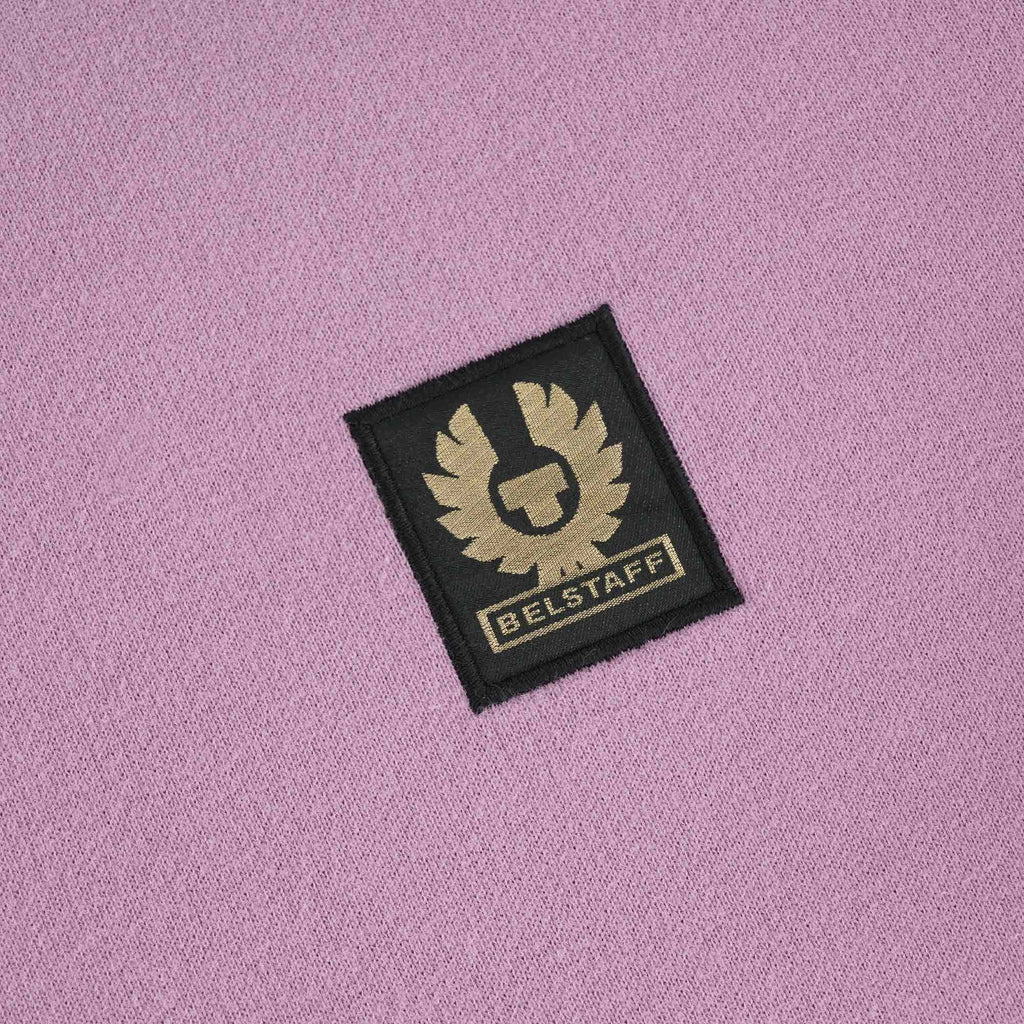 Belstaff Cotton Fleece Crew Sweatshirt - Lavender