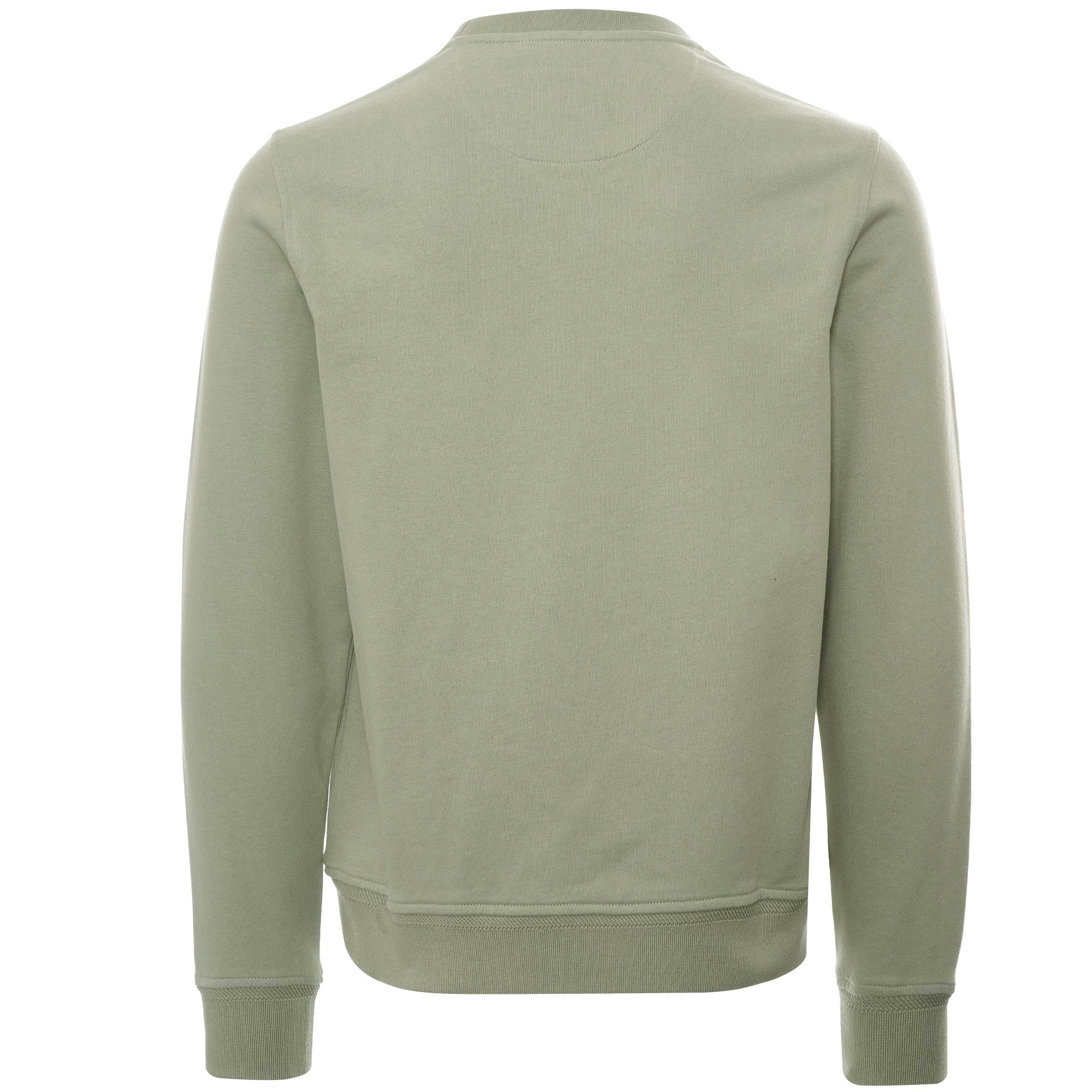 Belstaff Cotton Fleece Crew Sweatshirt - Laurel Green