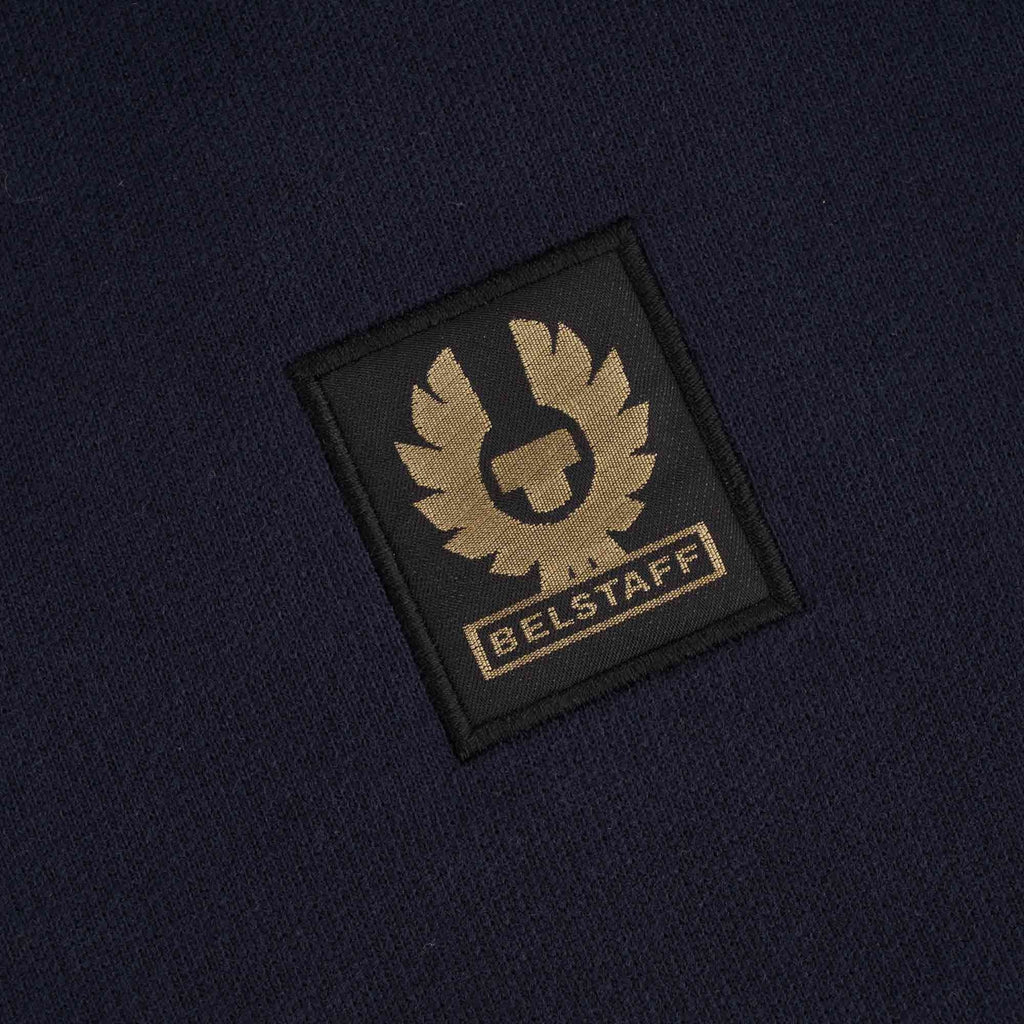 Belstaff Cotton Fleece Crew Sweatshirt - Ink