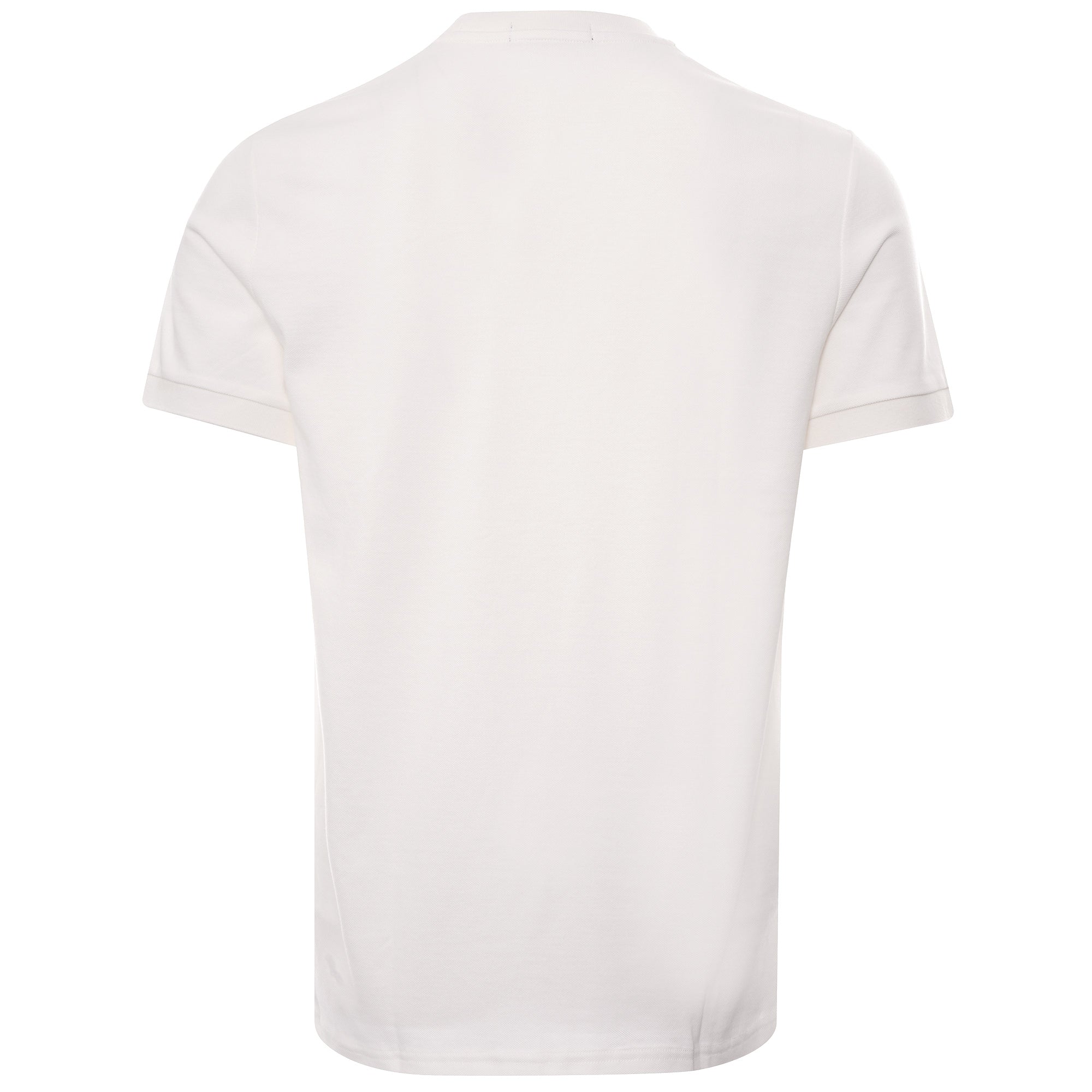 Fred Perry Pocket Detail Piqu T-Shirt - Snow White