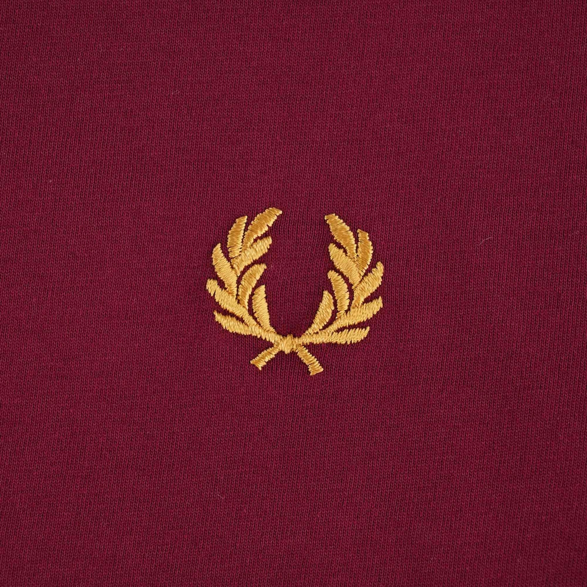Fred Perry Twin Tipped T-Shirt - Tawny Port