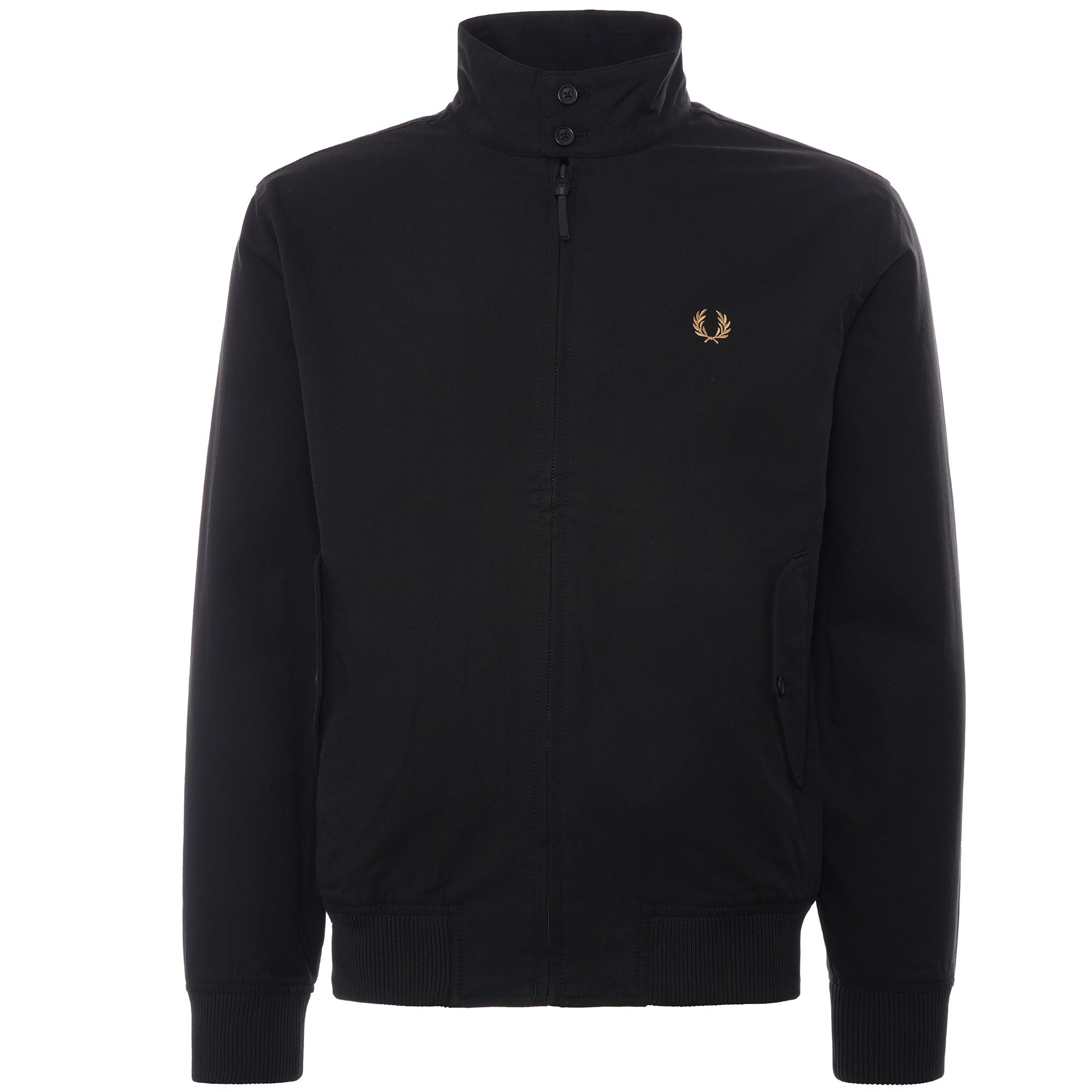 Fred Perry Harrington Jacket - Black – Stuarts London