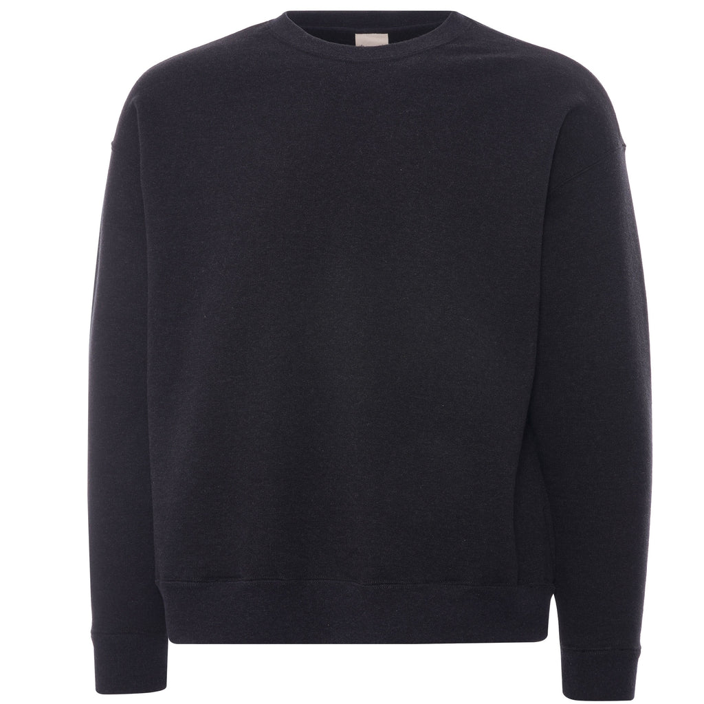 Snow Peak Heavy Recycled Cotton Crew Sweatshirt - Black