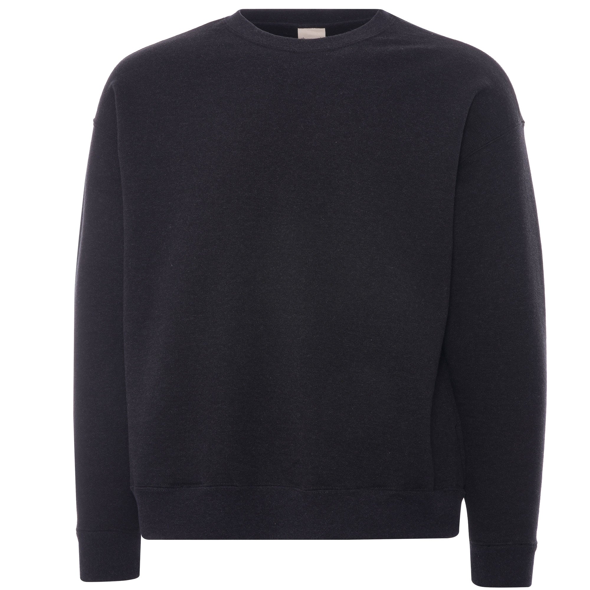 Snow Peak Heavy Recycled Cotton Crew Sweatshirt - Black
