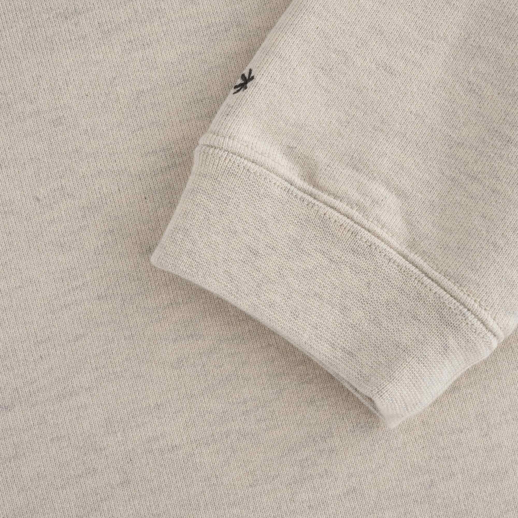 Snow Peak Heavy Recycled Cotton Crew Sweatshirt - Oatmeal