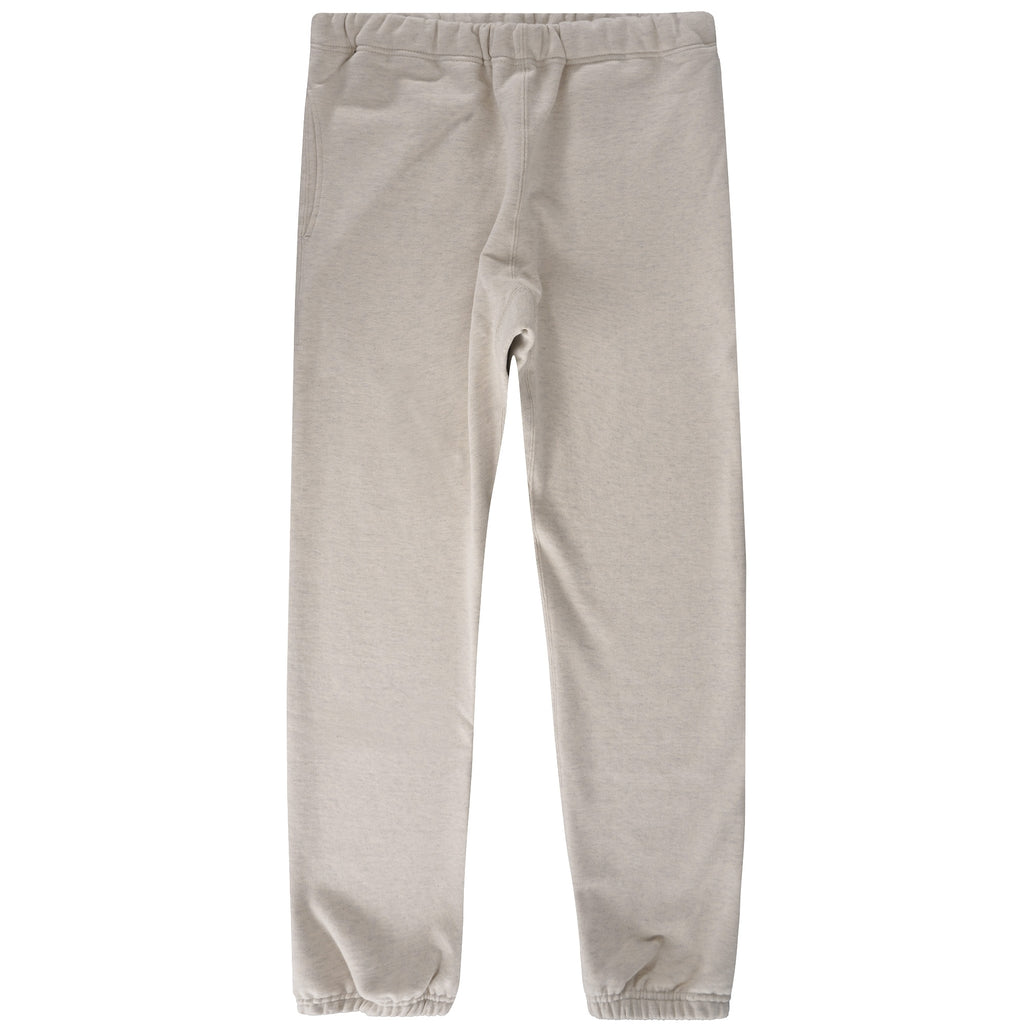 Heavy Recycled Cotton Sweat Pants - Oatmeal