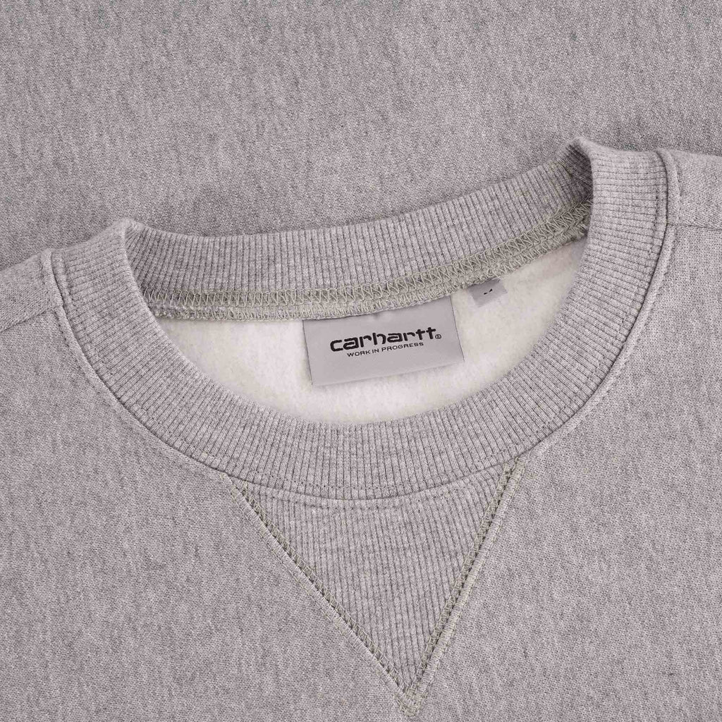 Carhartt WIP American Script Sweatshirt - Grey Heather