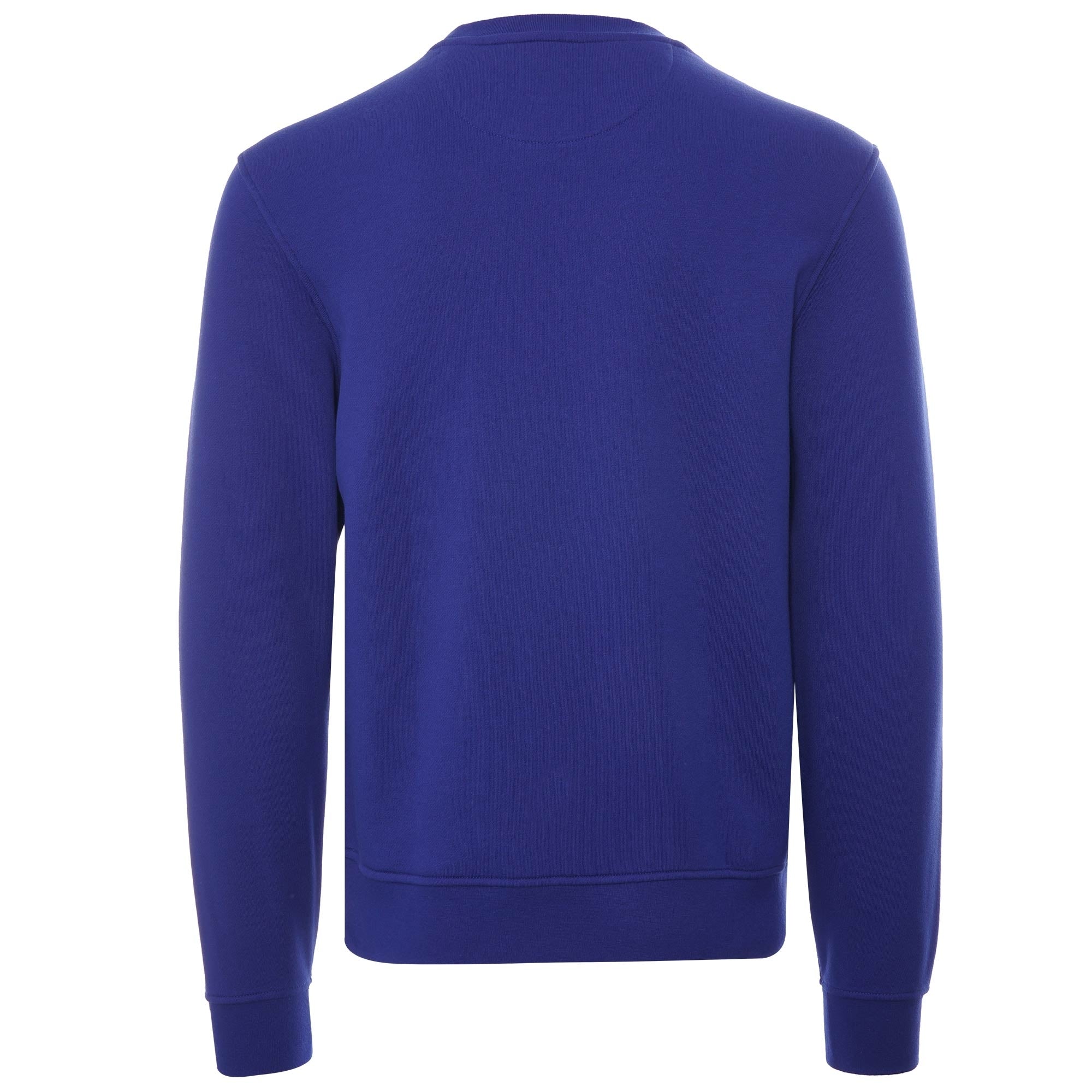 Lacoste Cotton Blend Fleece Sweatshirt - Blue