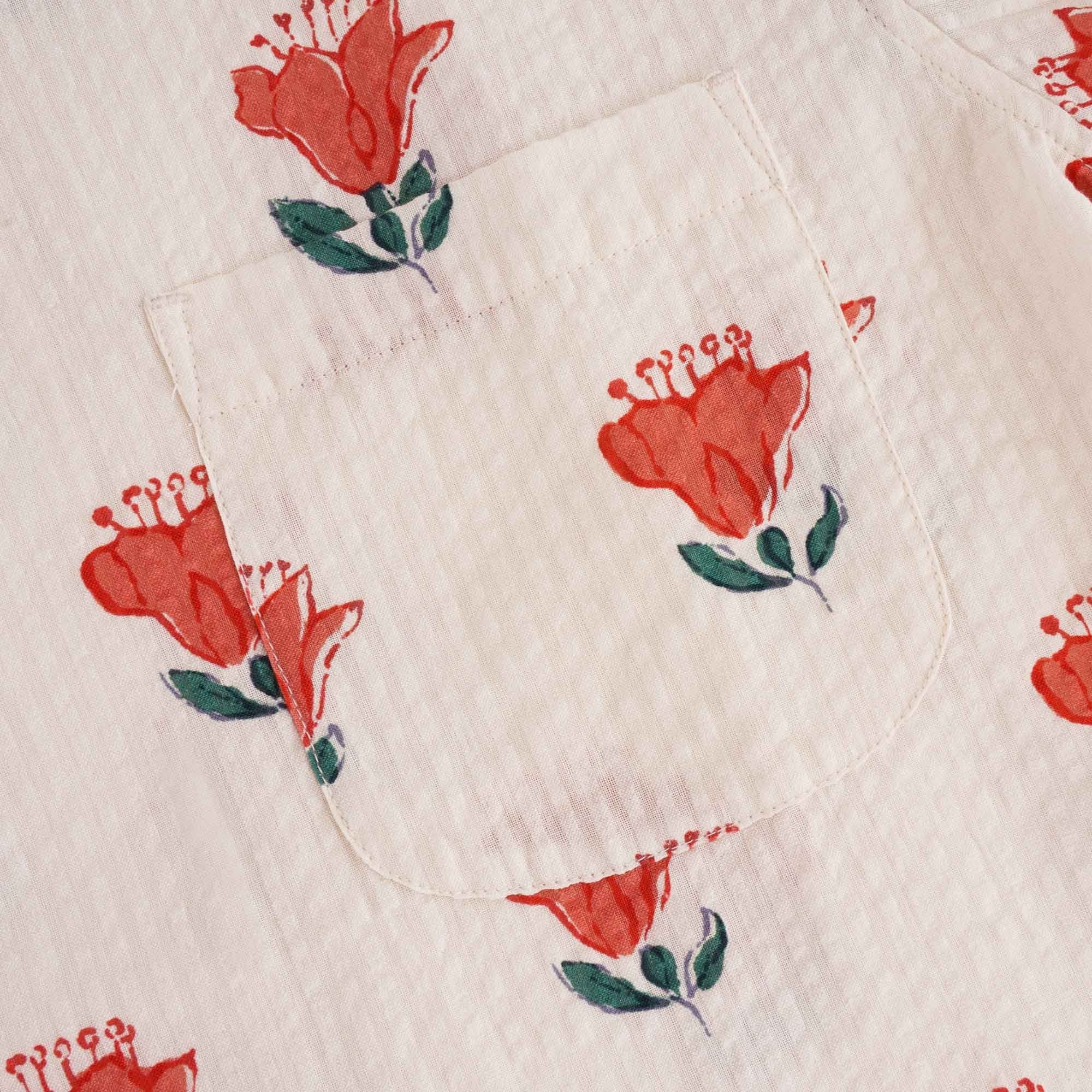 YMC Malick Shirt - Ecru