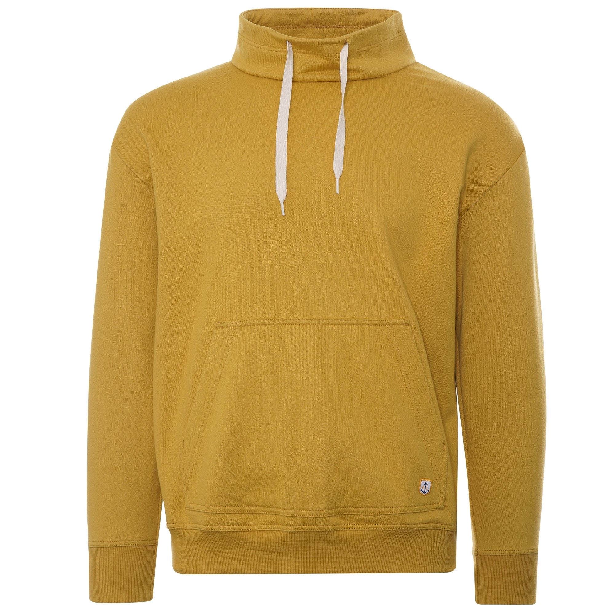 Armor Lux Col Montant Heritage Mock Neck Sweatshirt - Yellow