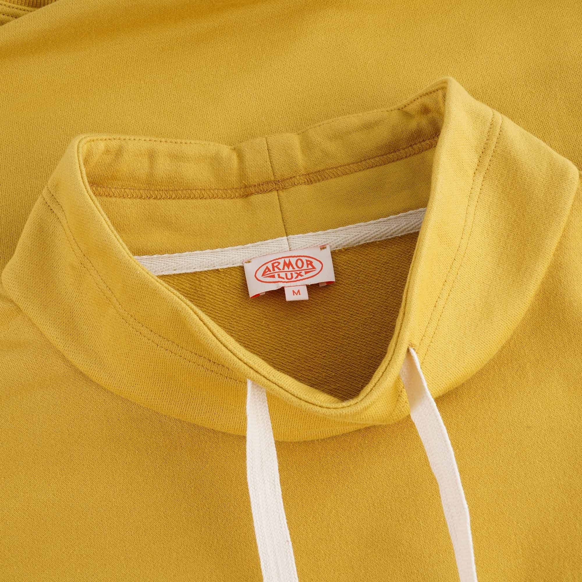 Armor Lux Col Montant Heritage Mock Neck Sweatshirt - Yellow