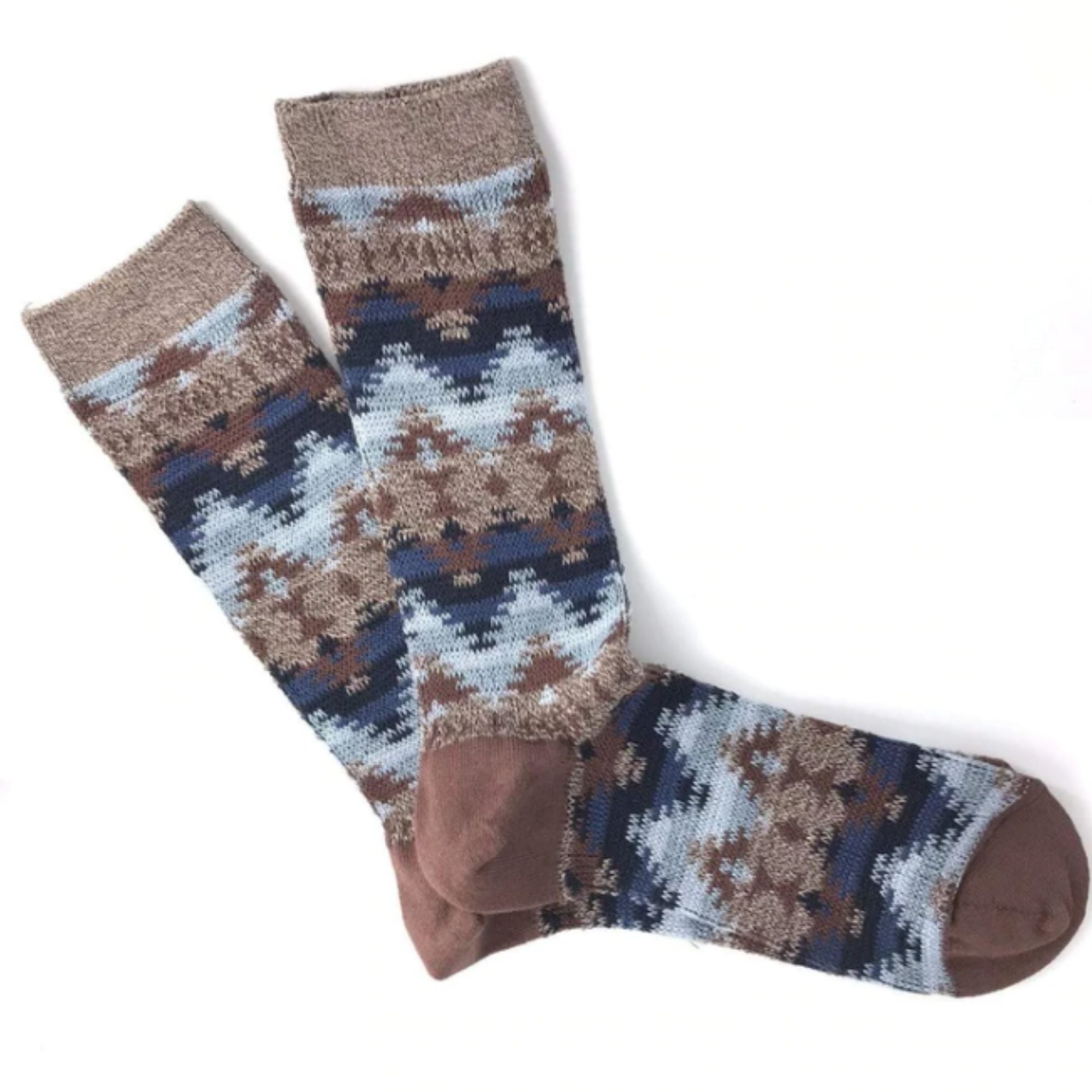 Anonymous Ism Wigwam JQ Crew Sock - Brown