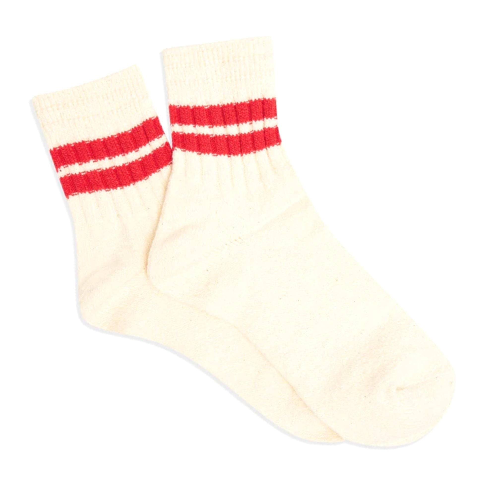 Anonymous Ism 2 Line Quarter Socks - Ivory