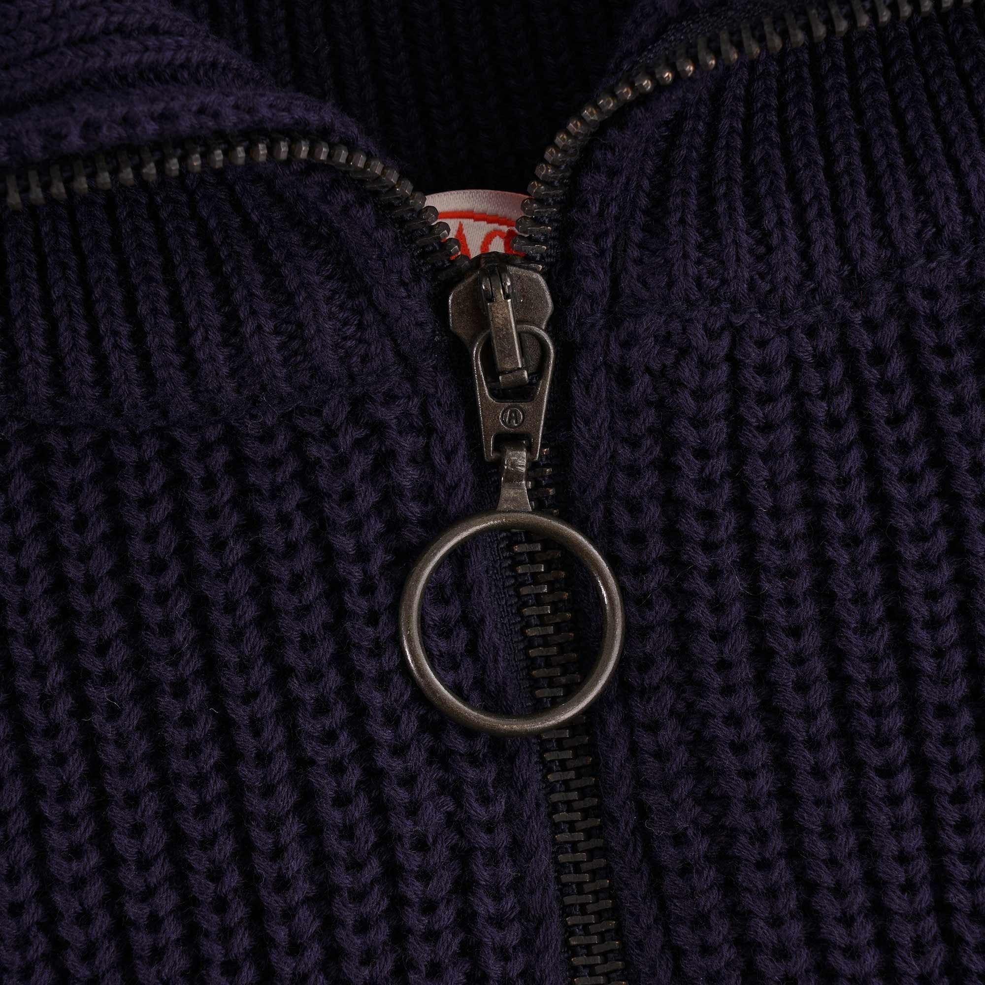 Armor Lux Troyer Half Zip Sweatshirt - Navy