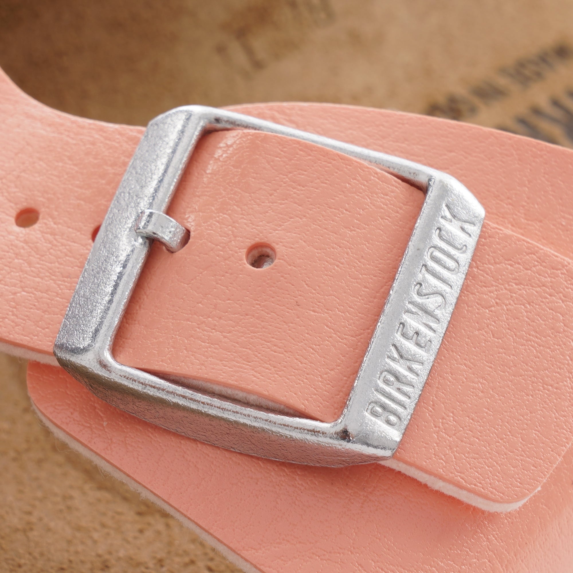 Birkenstock Womens Madrid Birko-Flor - Coral