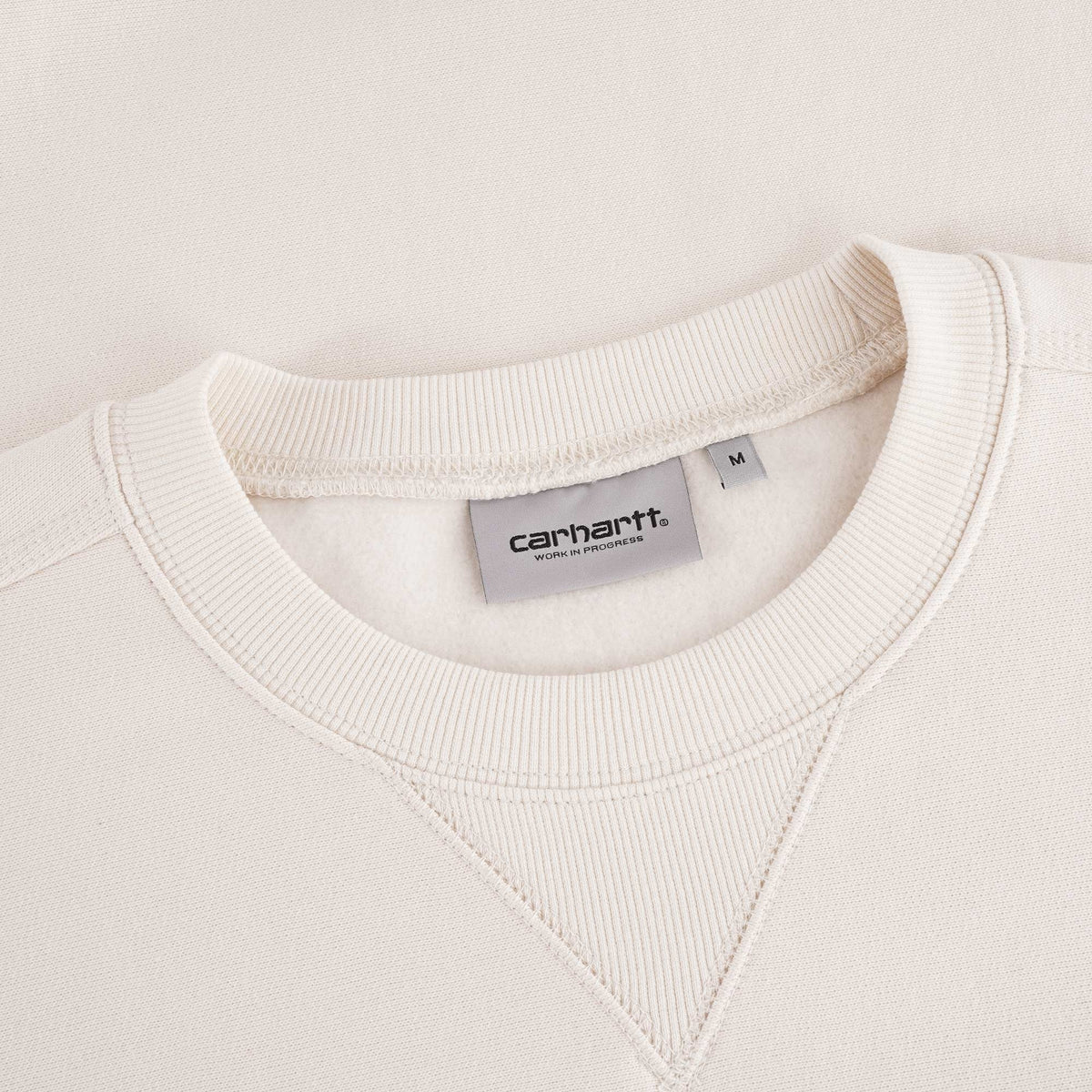 Carhartt WIP American Script Sweatshirt - Natural – Stuarts London