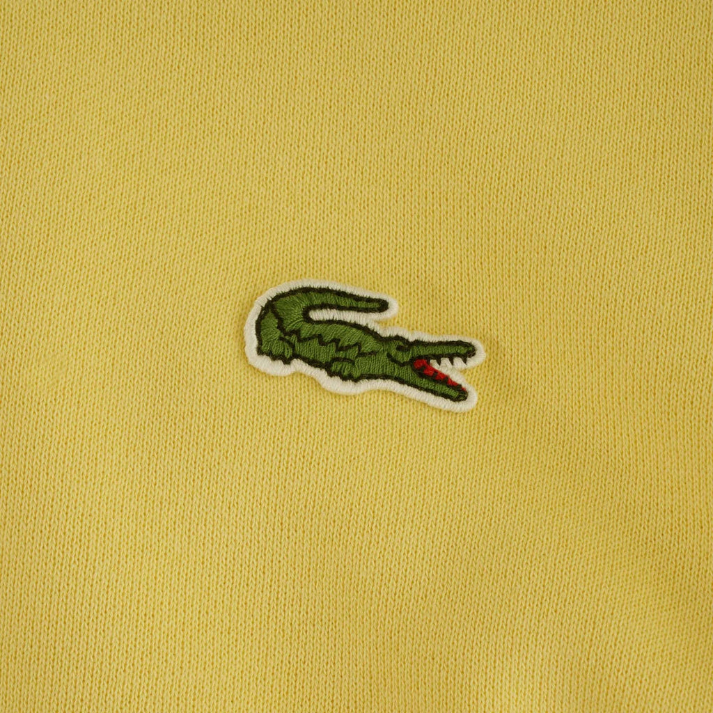 Lacoste Cotton Blend Fleece Sweatshirt - Yellow
