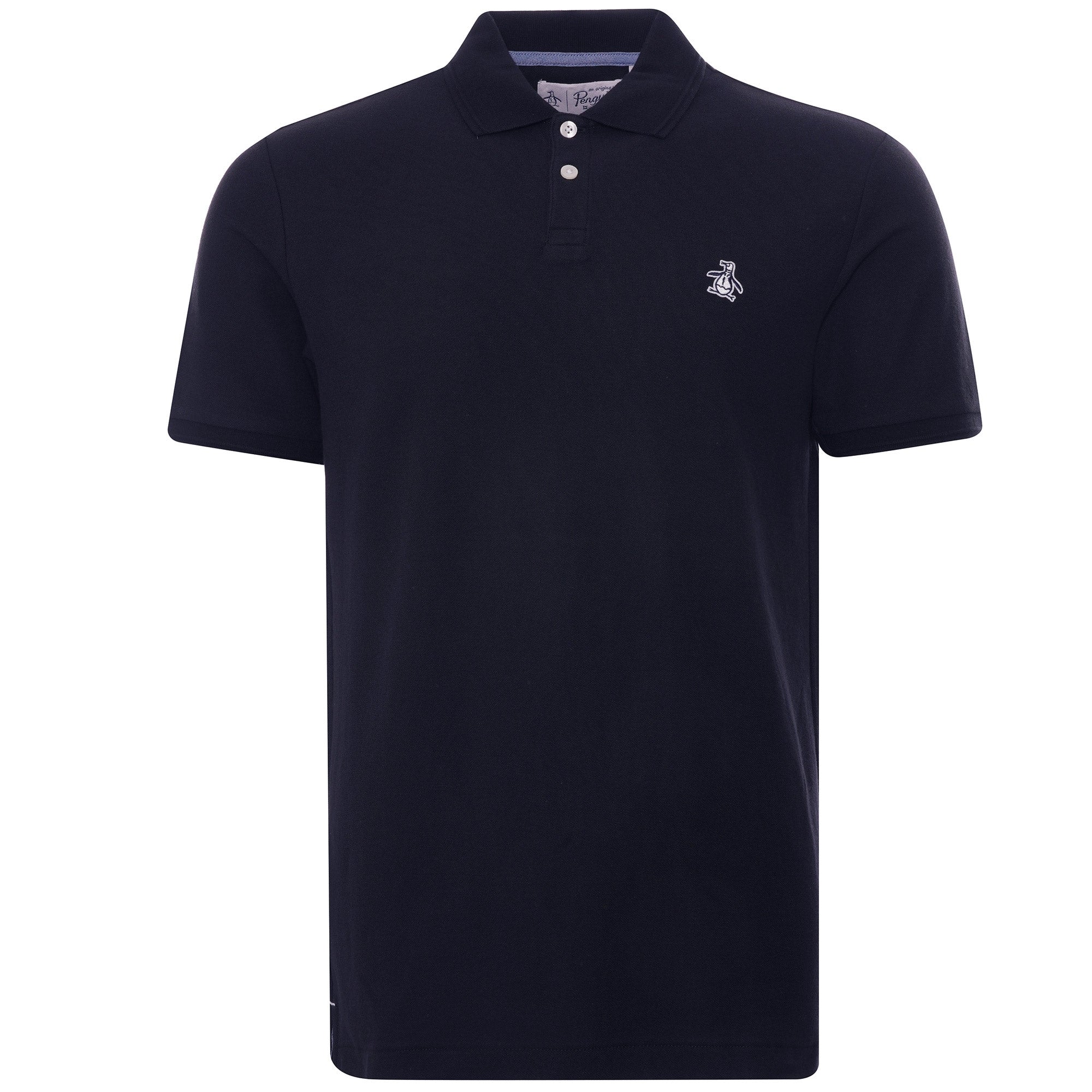 Original Penguin Daddy Organic Pique Polo Shirt - Dark Sapphire
